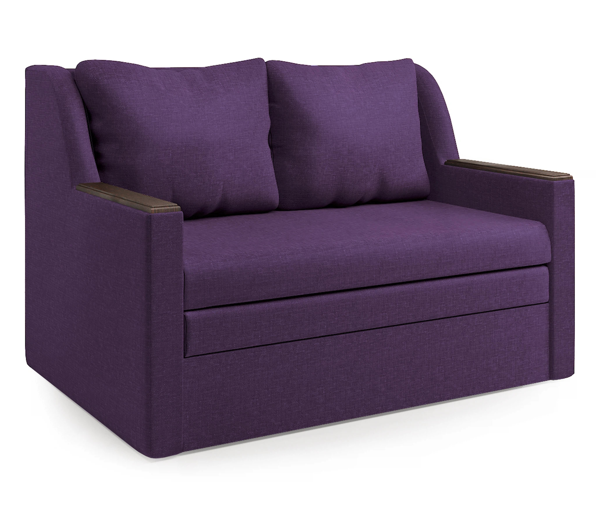 Изображение товара Диван-кровать Дуэт фиолетовый - стильное комфортное мебельное решение