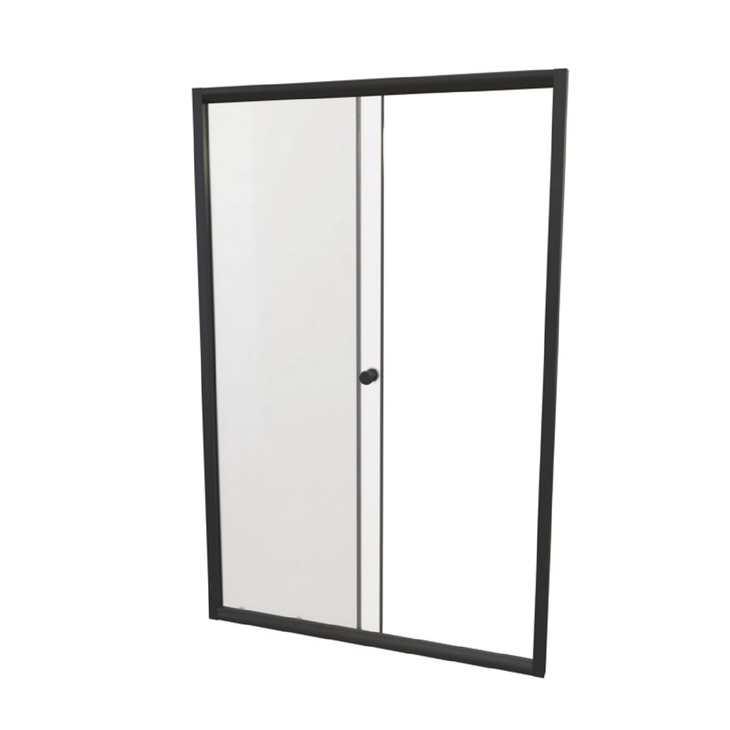 Изображение товара Душевая перегородка Вита 1500х2000 ЧЁРНЫЙ стекло Radomir