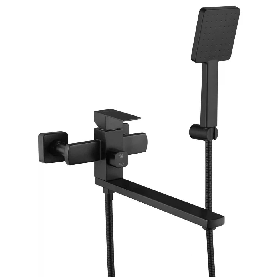 Изображение товара Смеситель для ванны Fmark FS8124H, черный