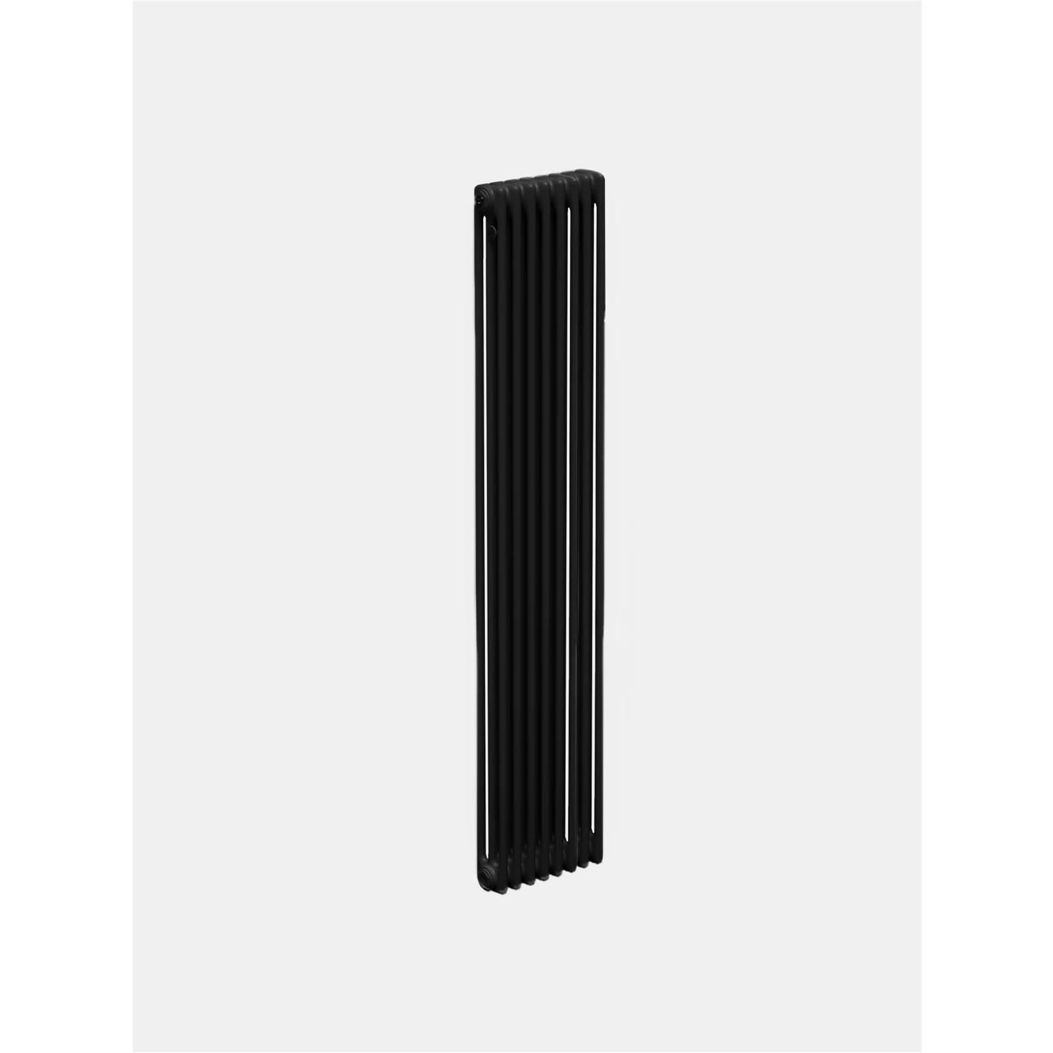 Изображение товара Трубчатый радиатор ТЕПЛОФОРТ 8 секций черный стальной для квартиры и дома