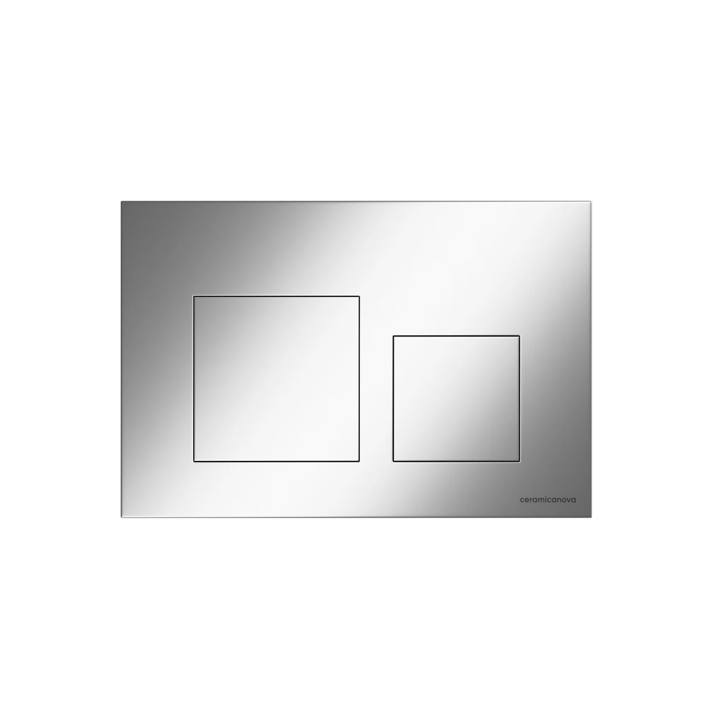 Изображение товара Кнопка смыва баланс с клавишами Square хром матовая CN12-002M