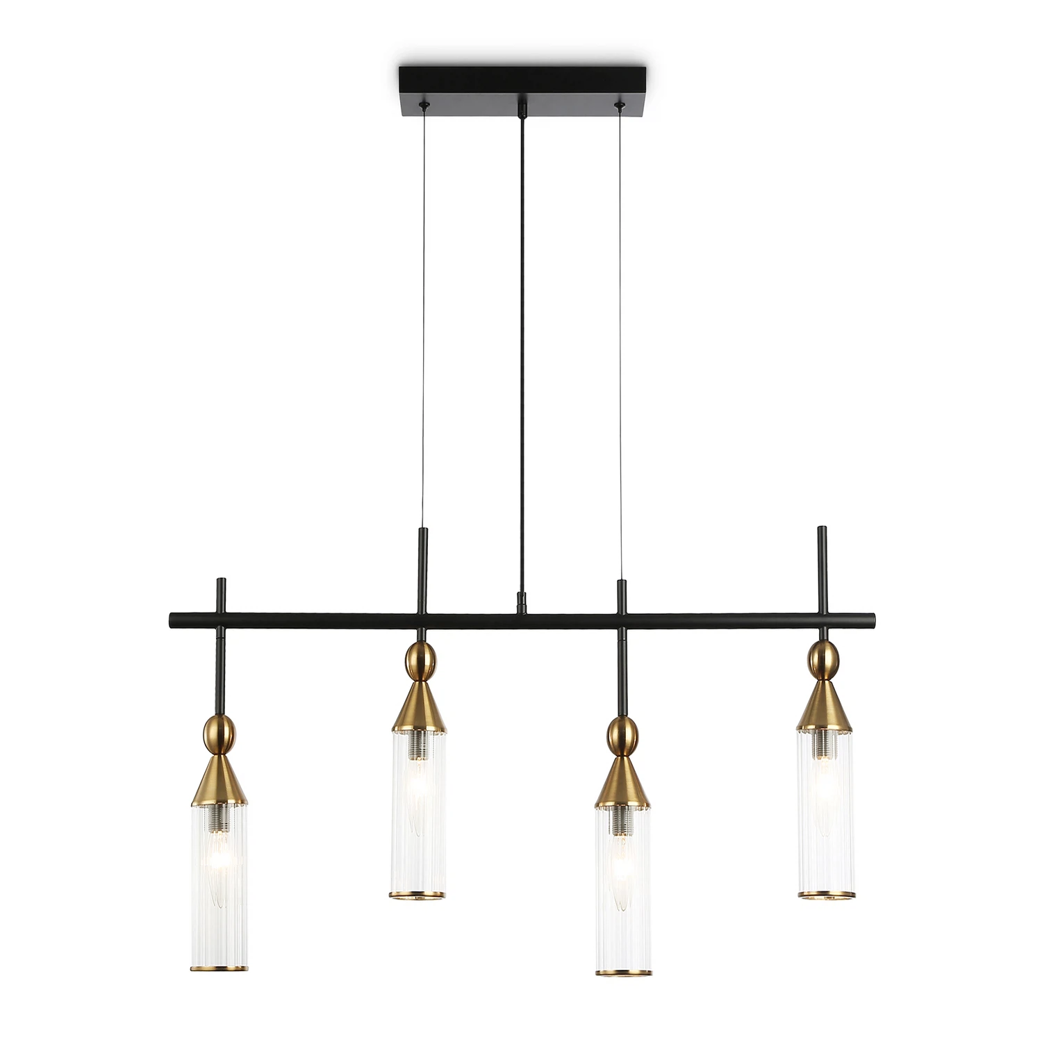 Изображение товара Подвесная люстра Ambrella light LH55254 4 лампы стиль модерн IP20 черный