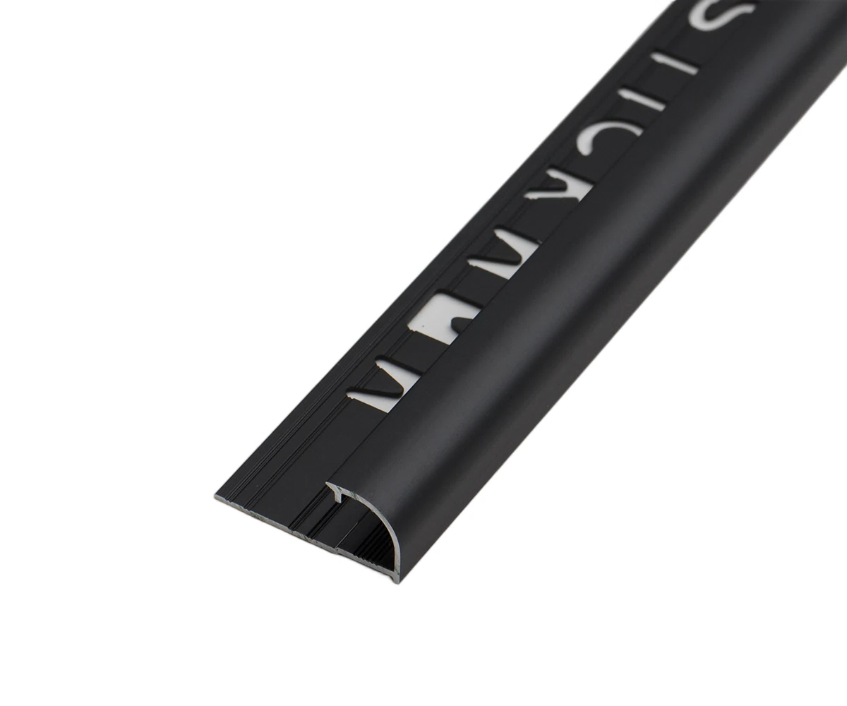 Изображение товара Алюминиевый окантовочный профиль для плитки Magic stick MSPK 03-12.2700.15 12мм 2,7м черный