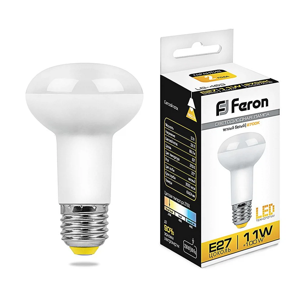 Изображение товара Лампа светодиодная Feron LB-463 E27 11W 175-265V 2700K