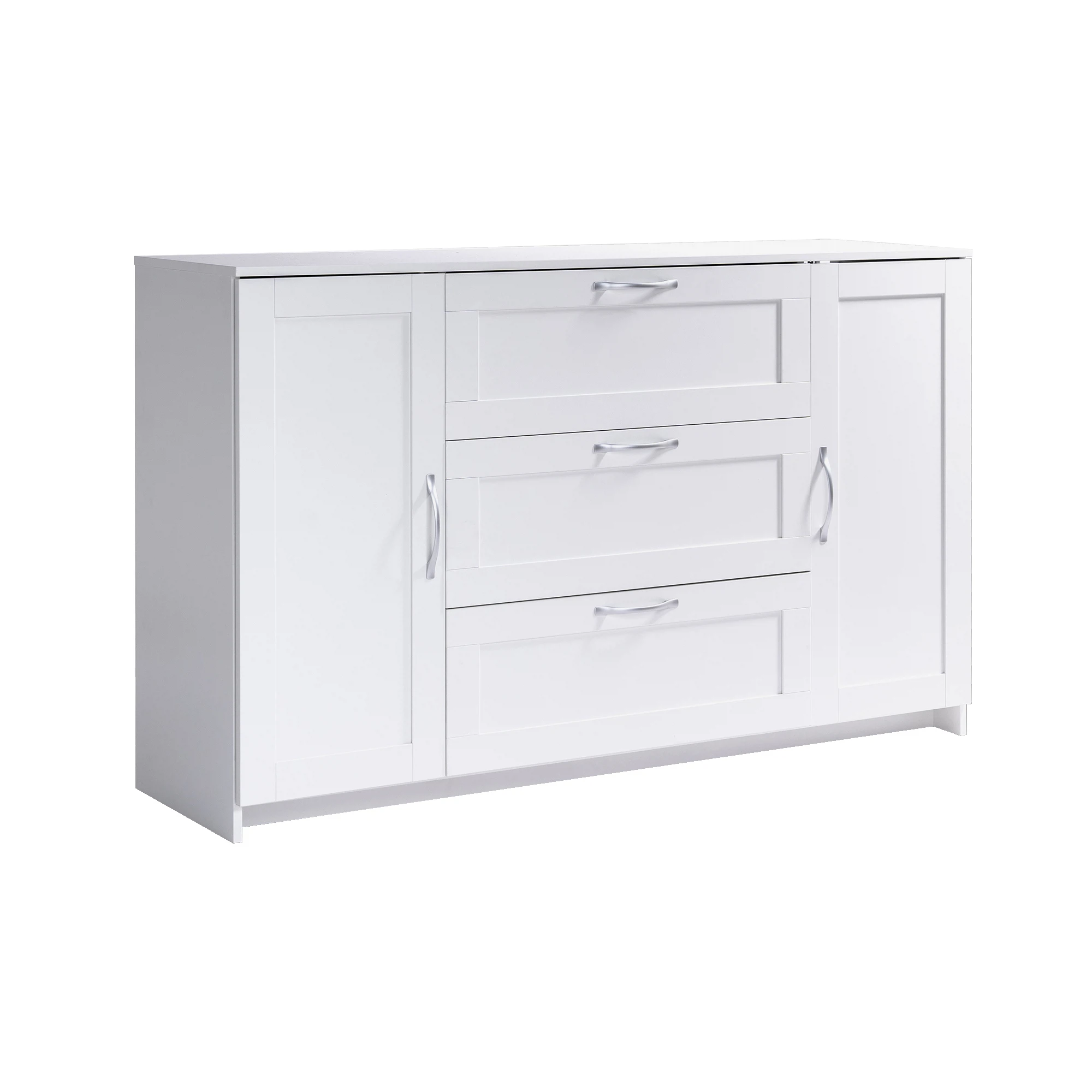 Изображение товара Тумба универсальная Сириус 95x156x41 см из ЛДСП белая современная мебель