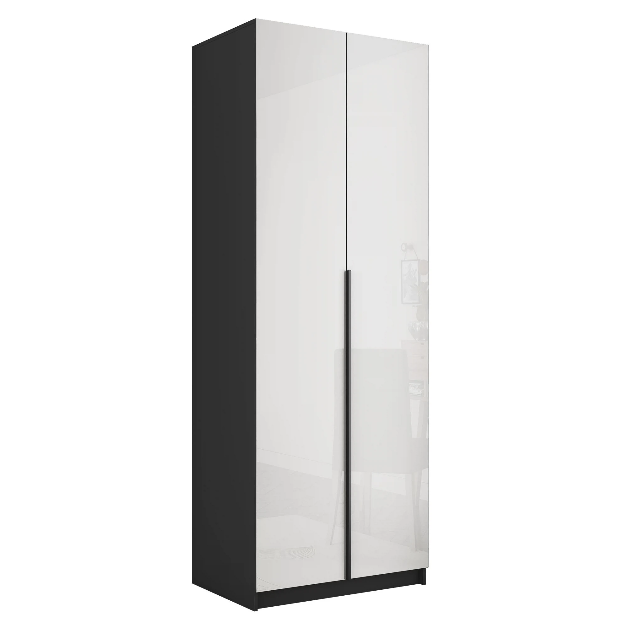 Изображение товара Шкаф распашной Локер 81x52.5x220 см Дерево ЛДСП Россия Элегантный и практичный