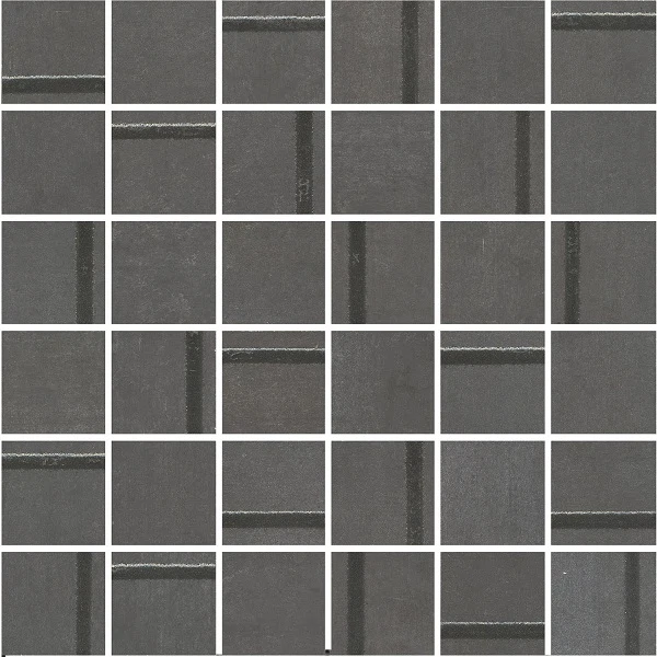 Изображение товара Декор Гварди 1 мозаичный антрацит матовый 30x30 см Kerama Marazzi