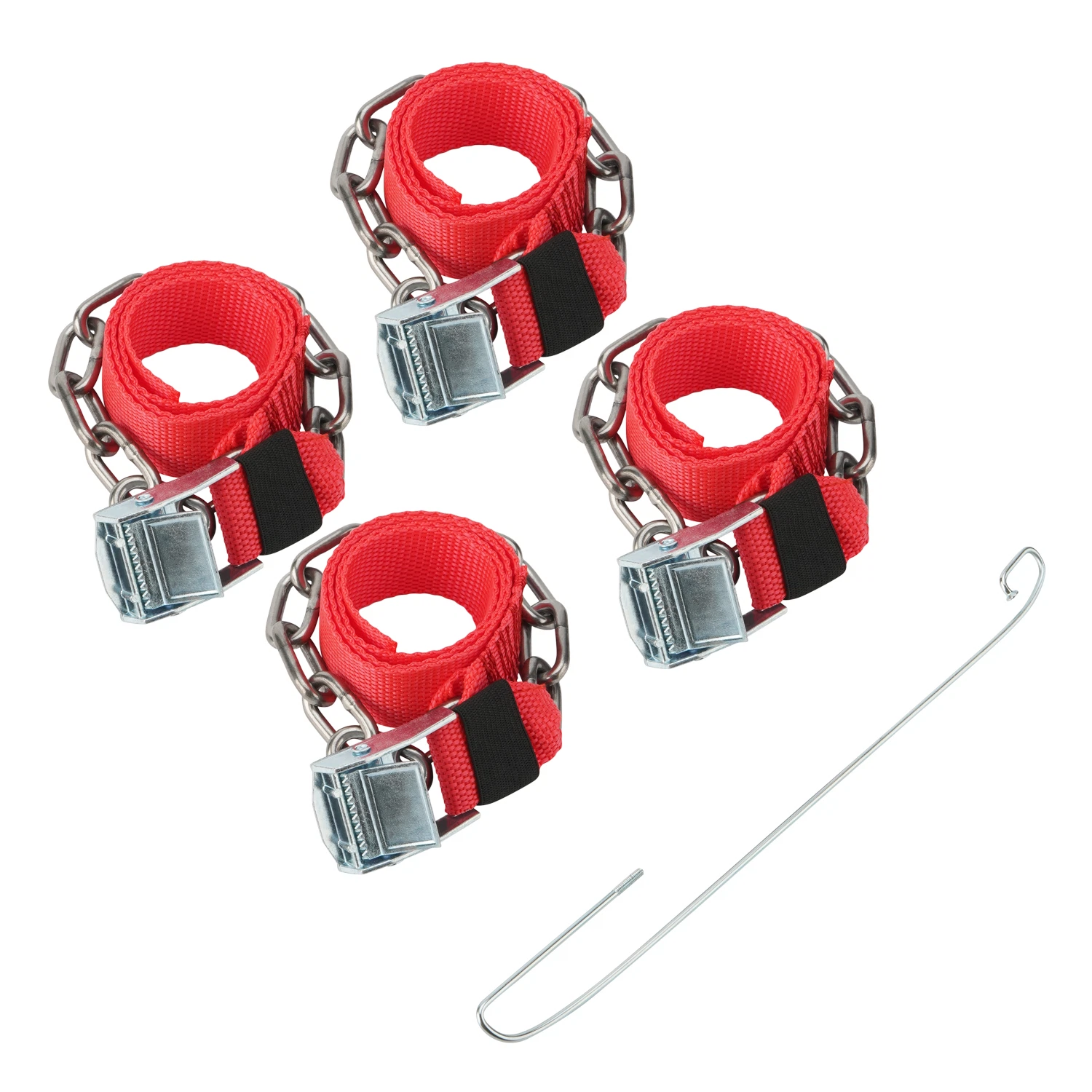 Изображение товара Цепи противоскольжения для легковых автомобилей однорядные REXANT 4 шт