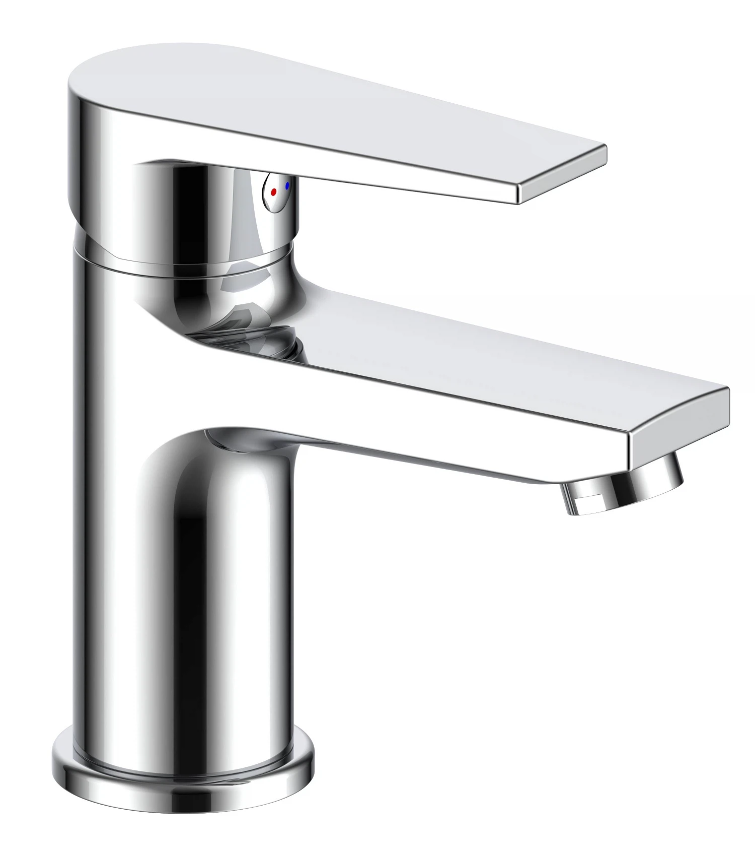 Изображение товара Рычажный смеситель для умывальника ESKO Budapest хром короткий излив