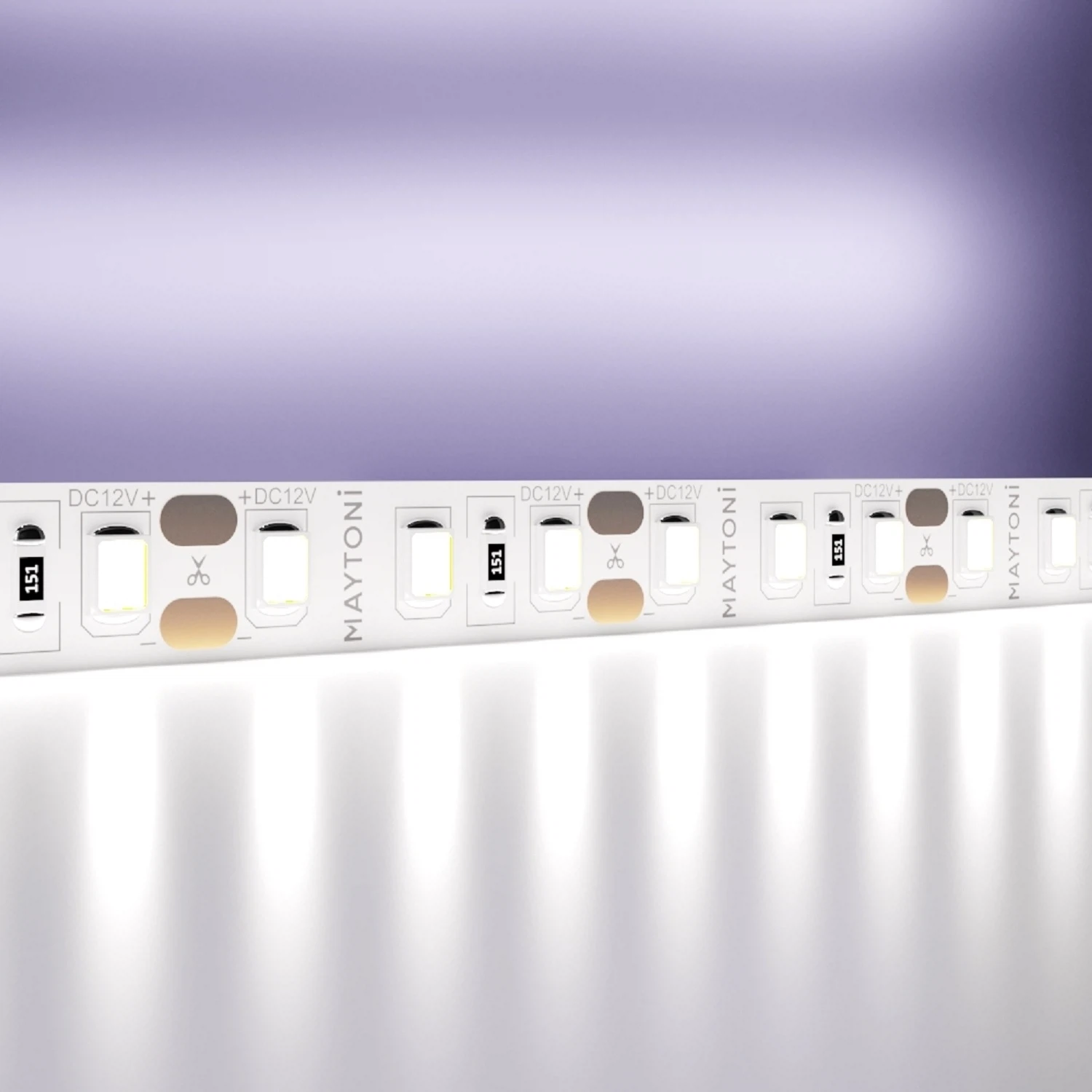 Изображение товара Светодиодная лента Maytoni Led Strip 12В 2835 14,4Вт/м 6000K IP20 5м