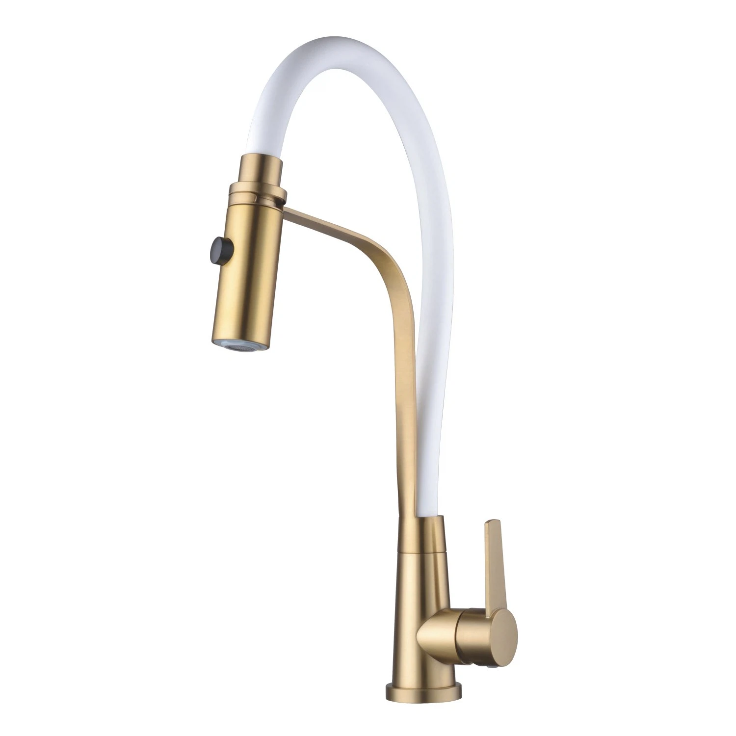 Изображение товара Современный кухонный смеситель Shevanik S943G-1 с гибким изливом и режимом душ