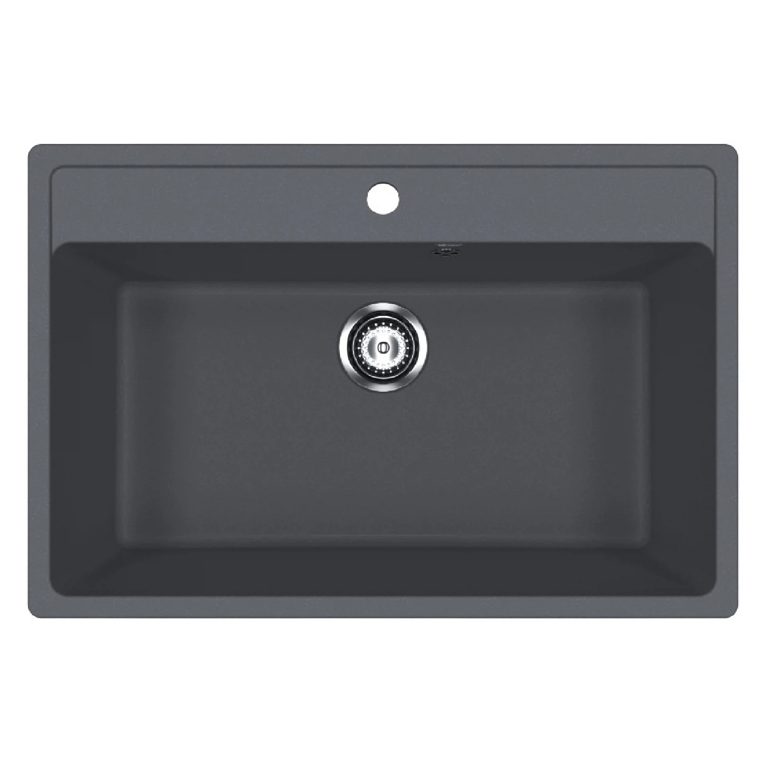 Изображение товара Кухонная мойка Ulgran U-600-343, антрацит, искусственный мрамор