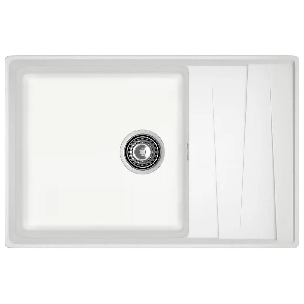 Изображение товара Кухонная мойка GranFest LEVEL 760L, иней, искусственный мрамор