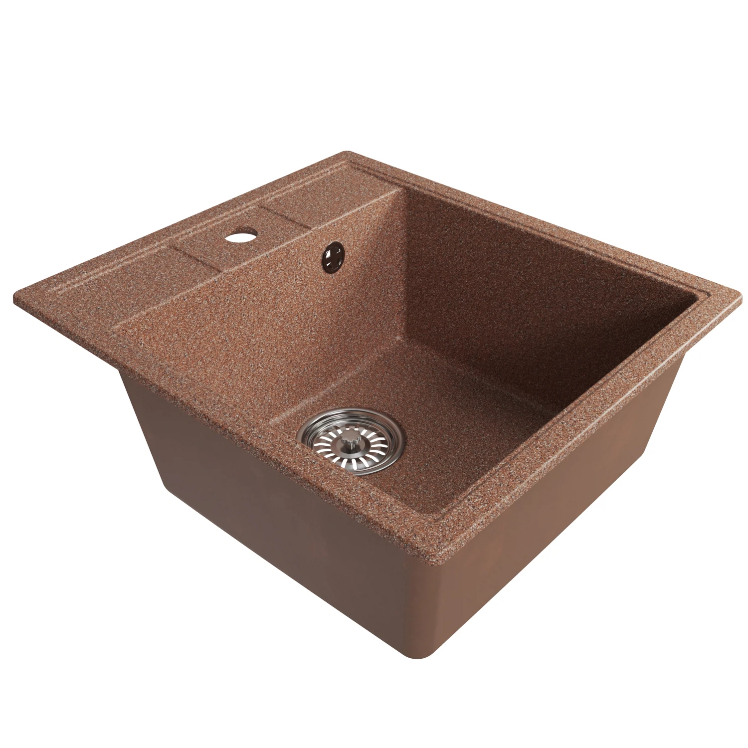 Изображение товара Мойка ML-GM28 терракотовая из искусственного мрамора