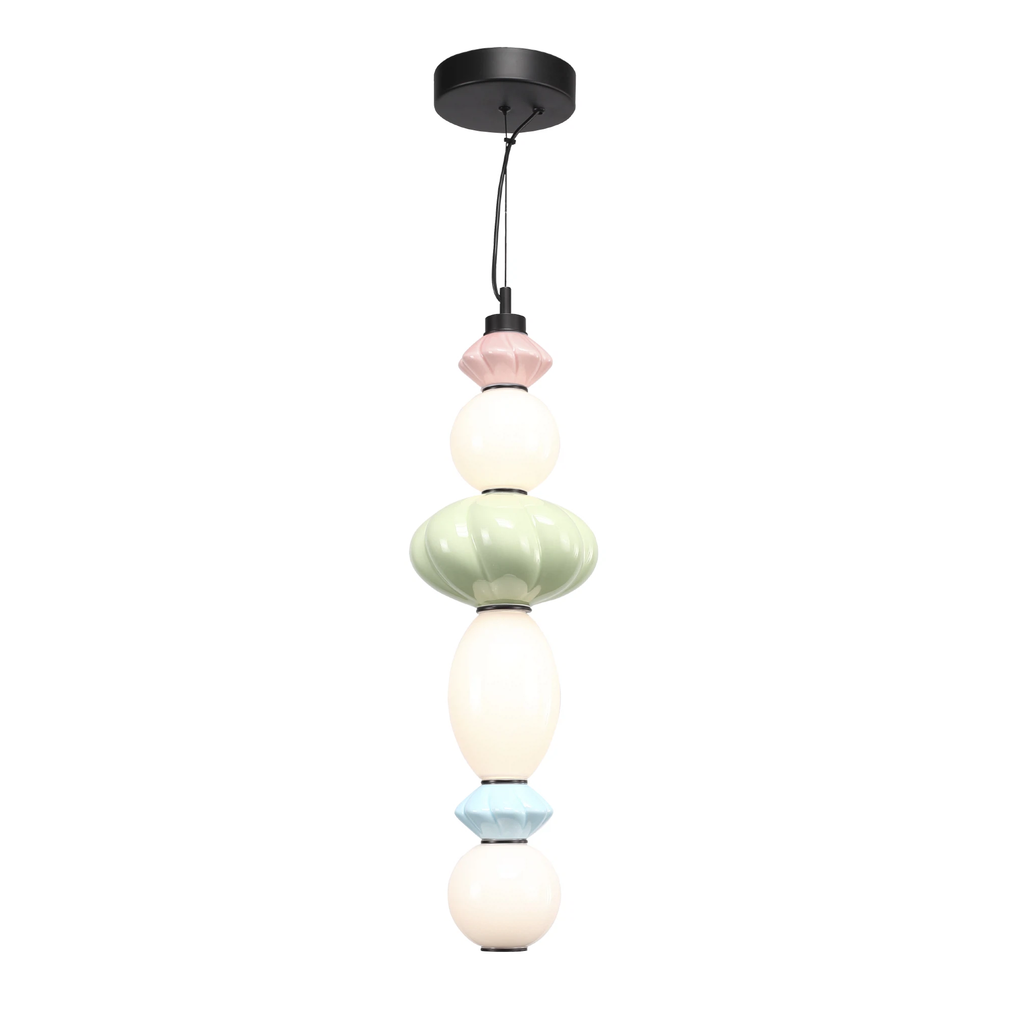 Изображение товара Подвесной светильник FLORENTINI LED 24W 3000K черный современный интерьер