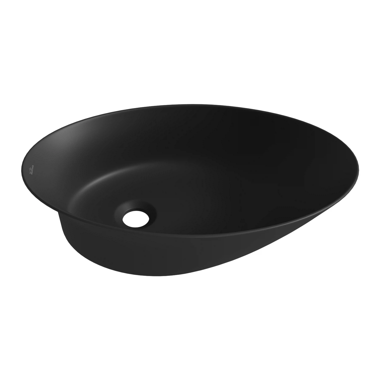 Изображение товара Накладная раковина для ванной Wellsee Faze Moment асимметричная 55х32 см