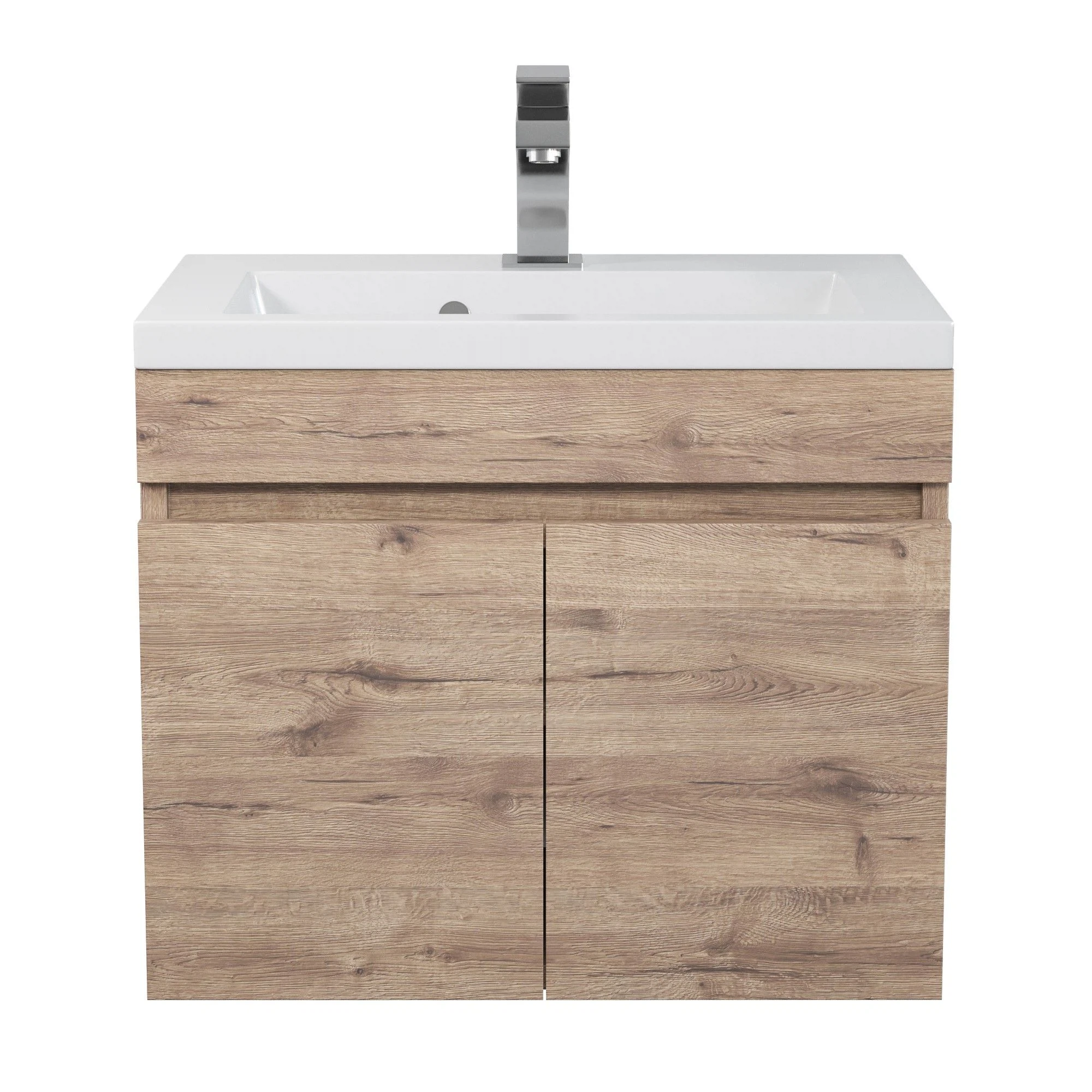 Изображение товара Тумба под раковину Uperwood Eva 50 см Крафт Табачный подвесная для ванной