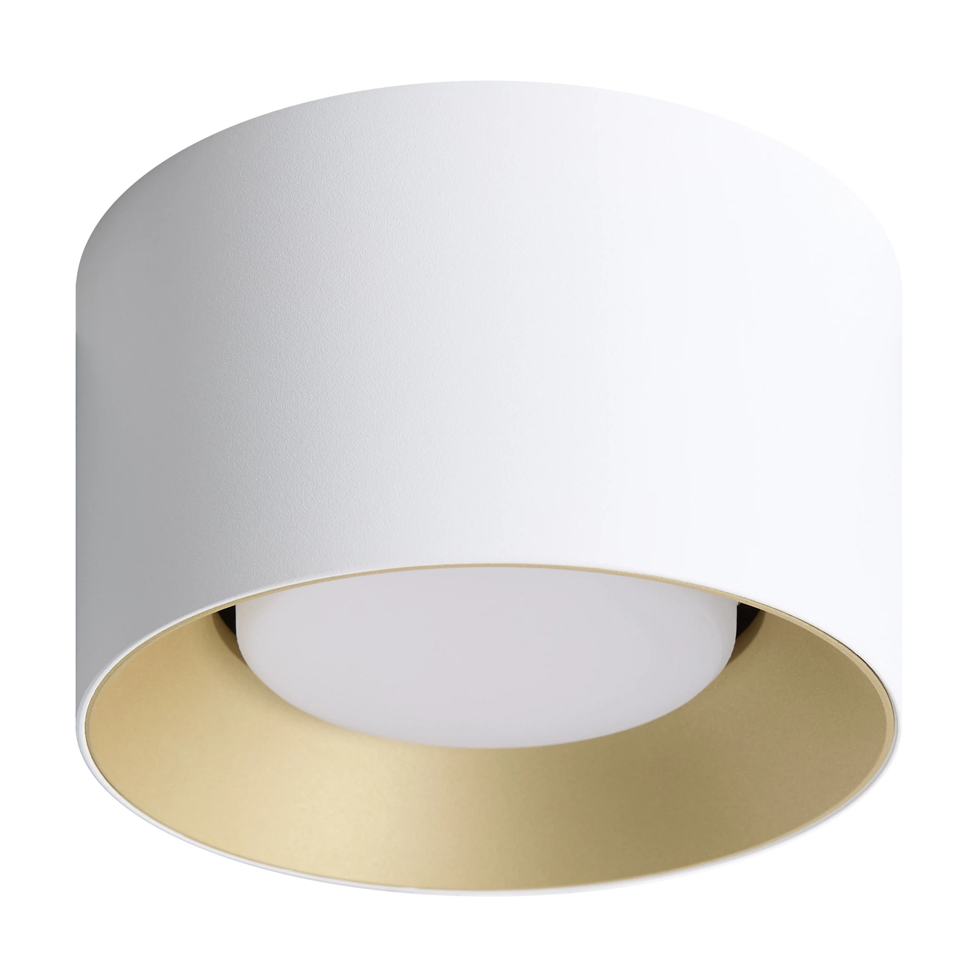 Изображение товара Потолочный светильник Voltega Plos VGL7377DL-01WG белый и золото GX53 12Вт IP20