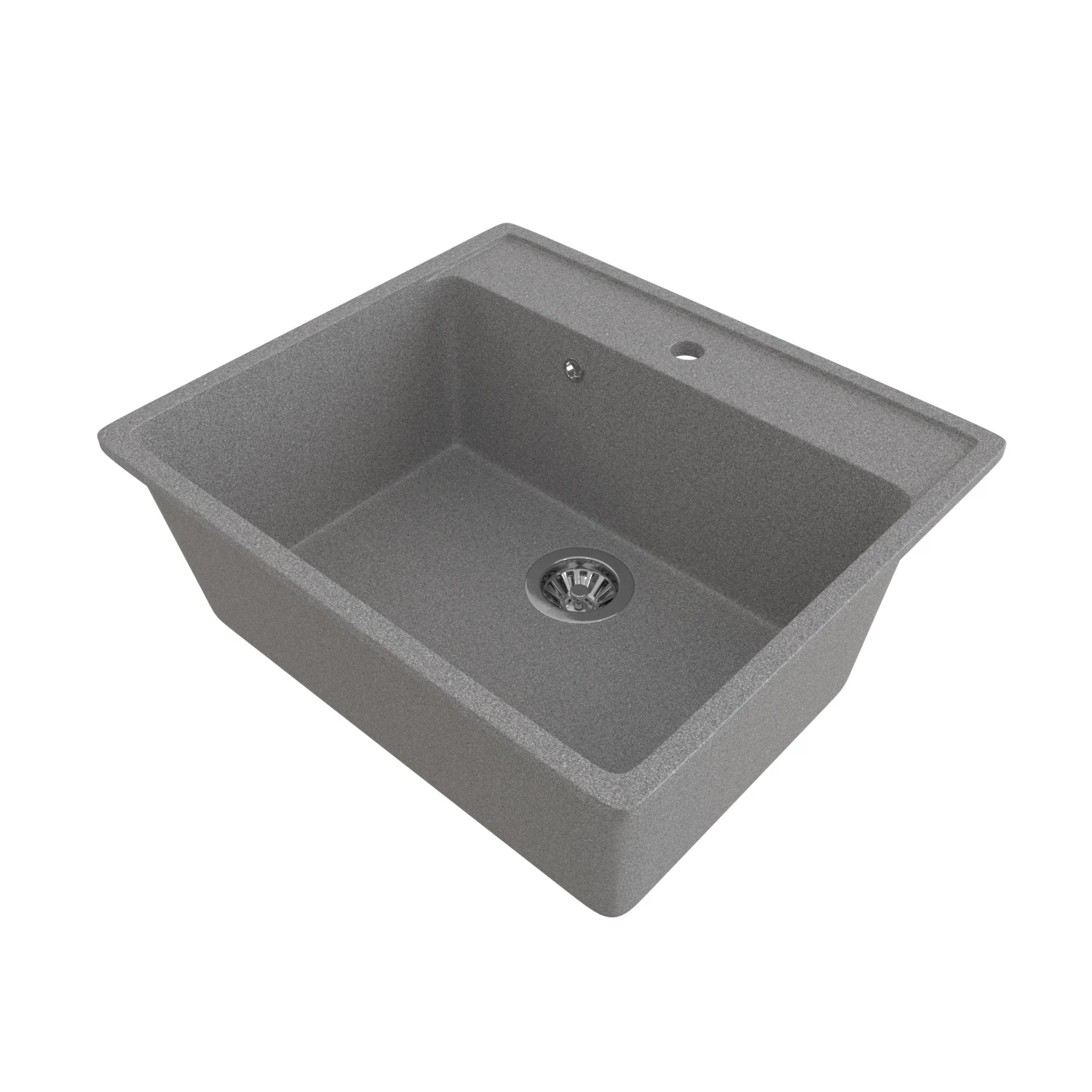 Изображение товара Мойка ML-GMS21 СТАНДАРТ прямоугольная, темно-серый (309), 565*505*200мм