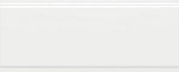 Изображение товара Бордюр Флориан белый матовый обрезной 30x12x1,3 от Kerama Marazzi