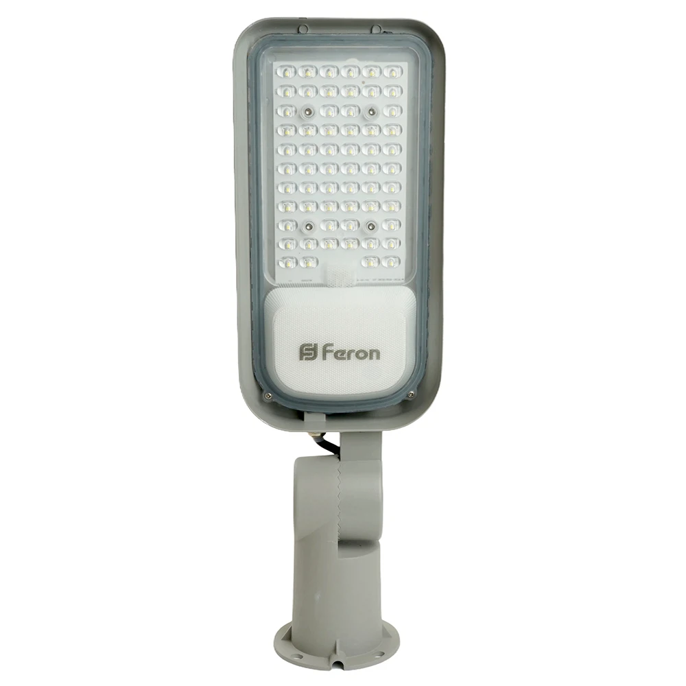 Изображение товара Светодиодный уличный консольный светильник Feron SP3060 50W 6400K 100-265V/50Hz, серый