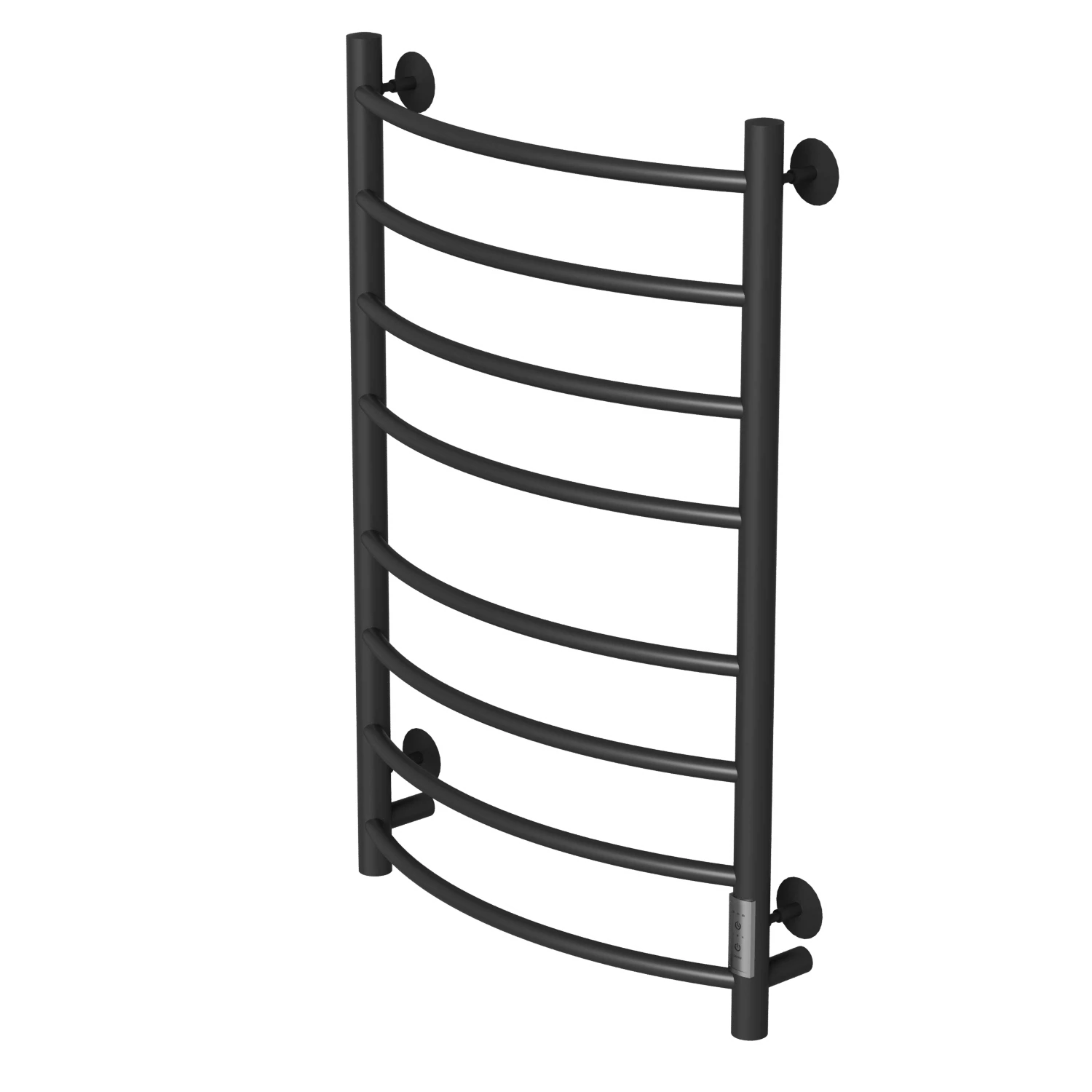 Изображение товара Электрический полотенцесушитель MIXLINE CAPELLA 80x50 черный с таймером сварка TIG