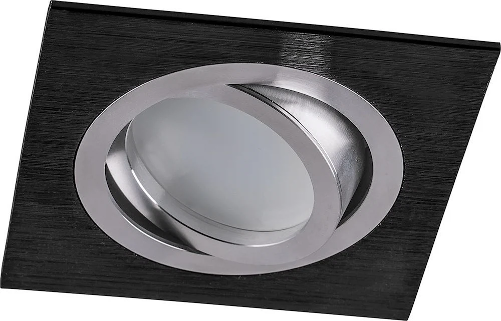 Изображение товара Светильник встраиваемый Feron DL2801 потолочный MR16 G5.3 черный-хром