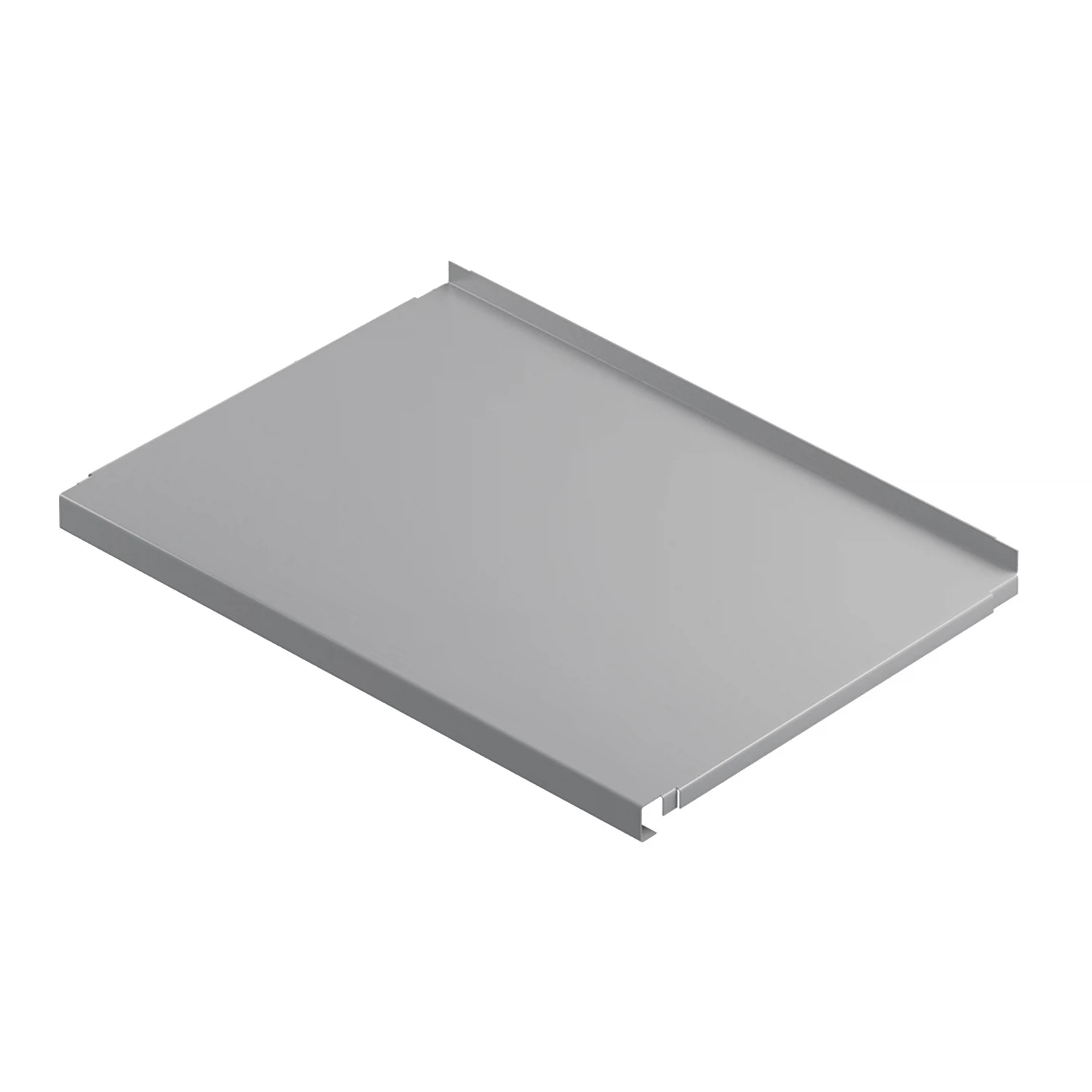 Изображение товара Металлическая полка Larvij 595x420 мм серый влагостойкая