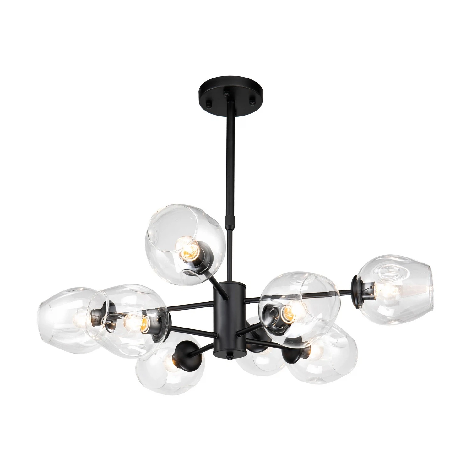 Изображение товара Люстра подвесная FAVOURITE 2626-8P 8 ламп, 40Вт, IP20 черный