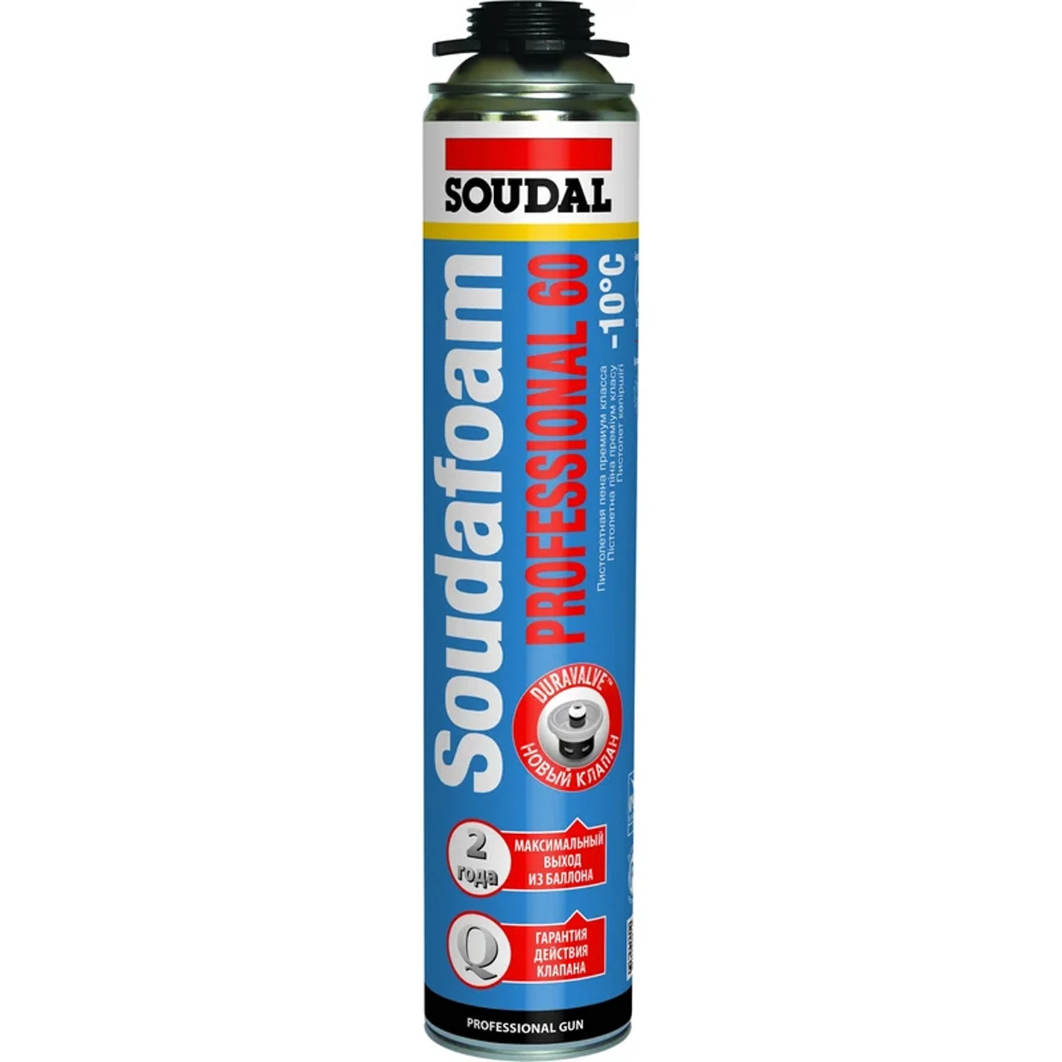 Изображение товара Пена монтажная Soudal Professional 750мл зимняя для внутренних и наружных работ