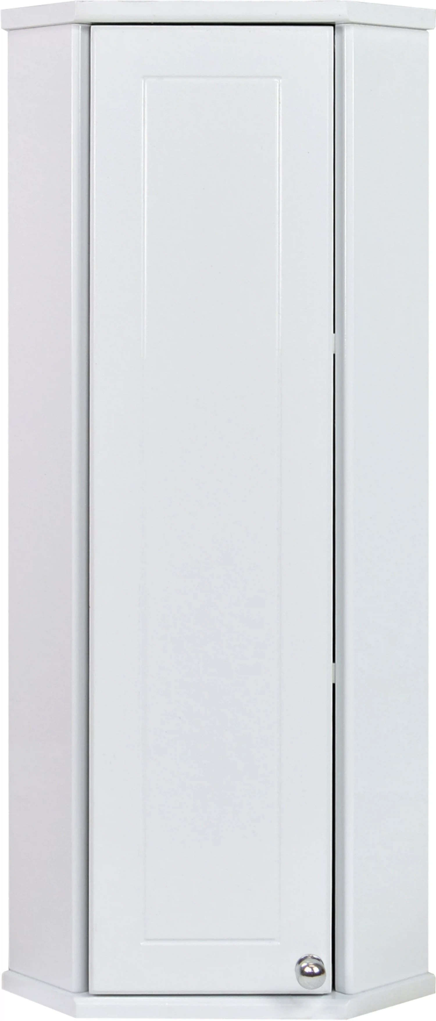 Изображение товара Шкаф угловой подвесной для ванной комнаты DORATIZ Вена TM Doratiz, Белый, 197*197*805мм.