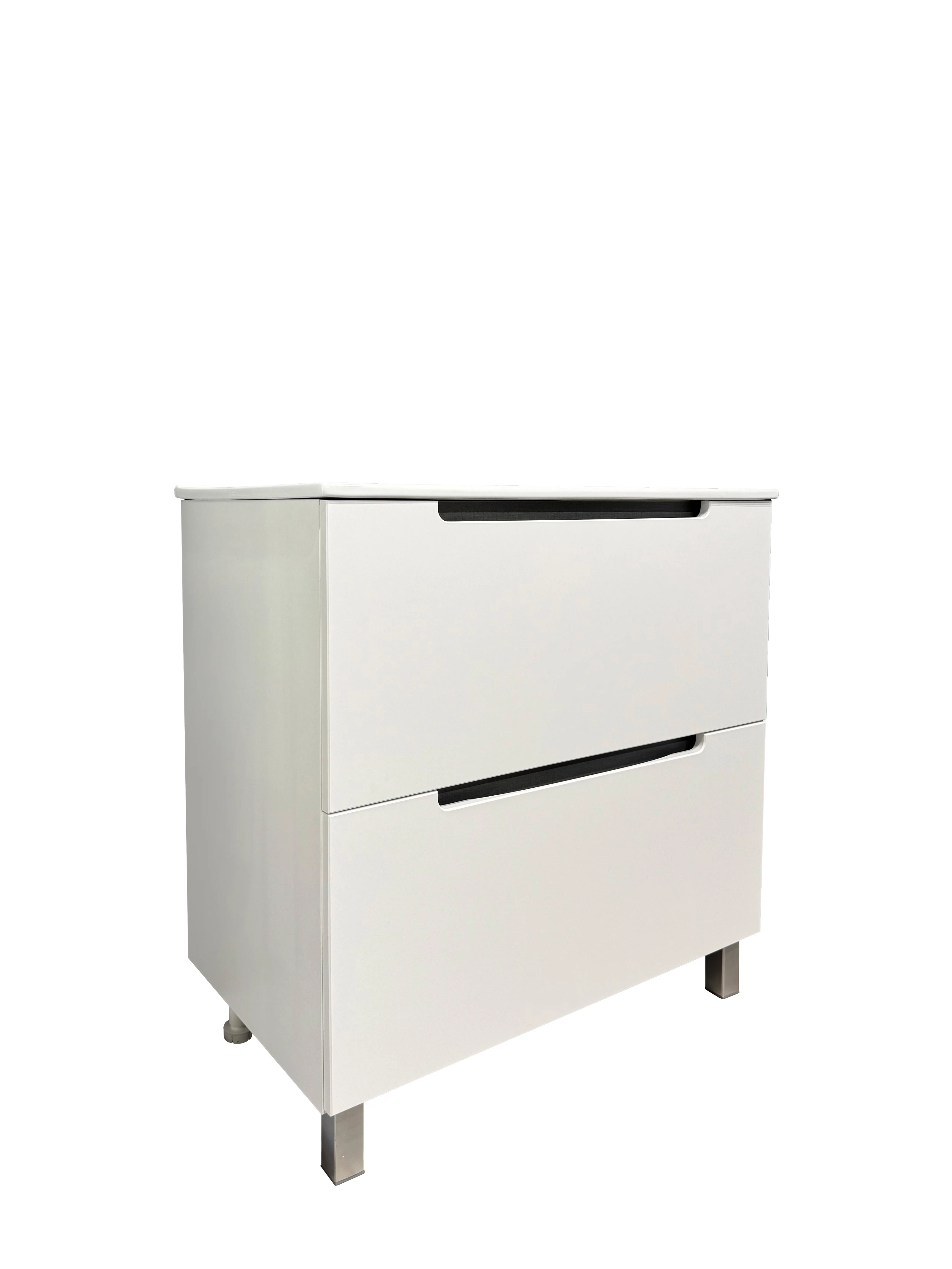 Изображение товара Тумба Runo Lina 80 напольная белая под умывальник Teffy 80