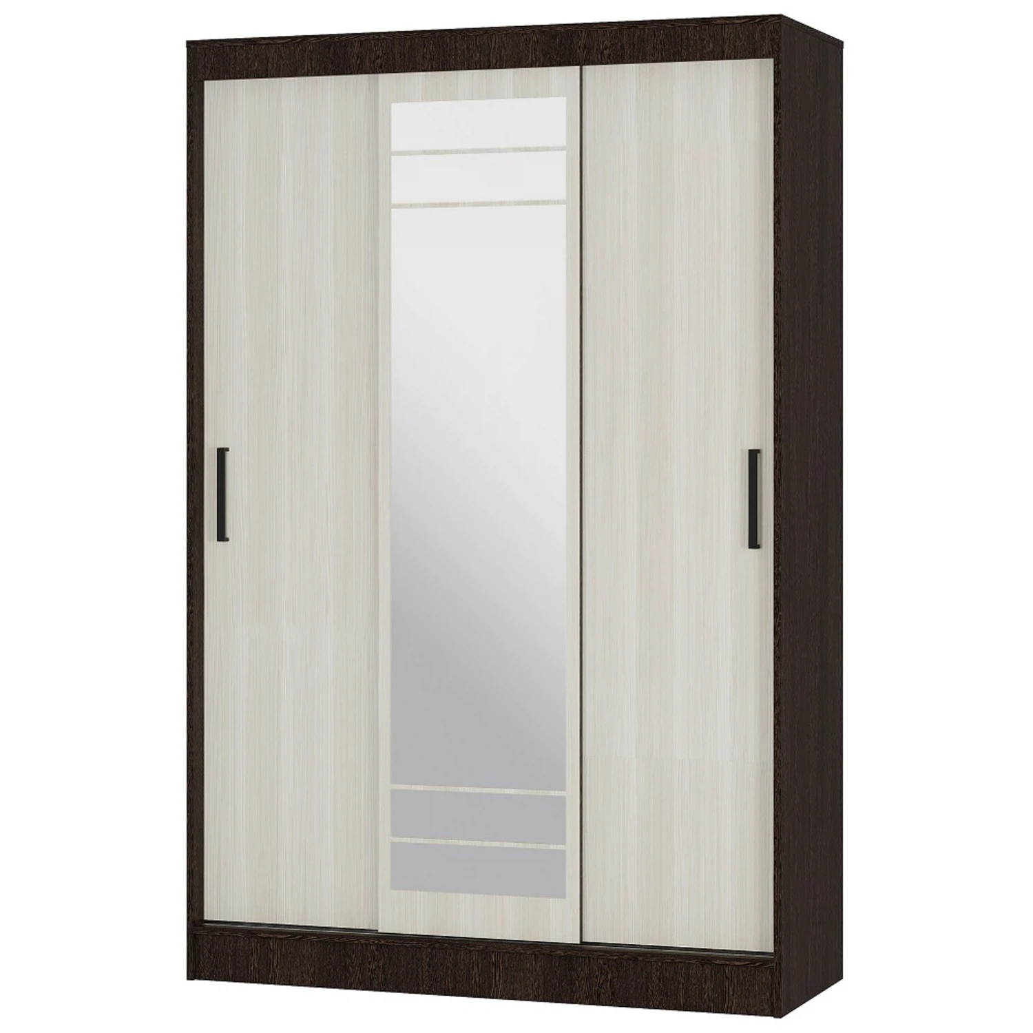 Изображение товара Шкаф-купе Тео ШКК-02 с зеркалом и полками, бежевый