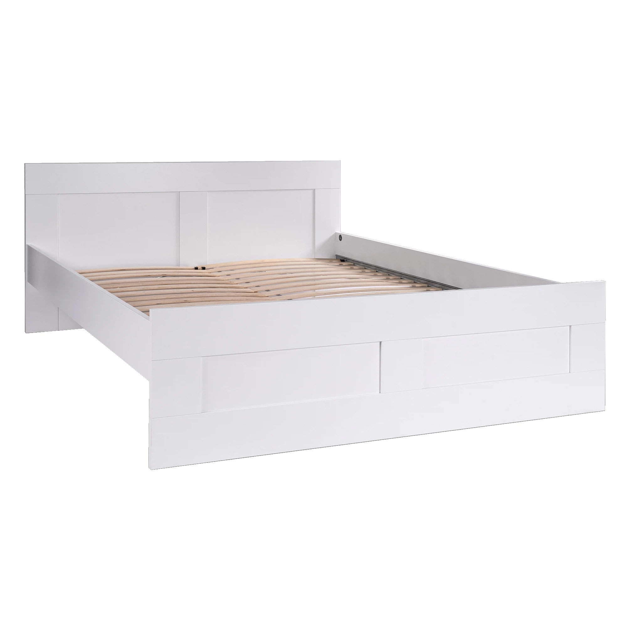 Изображение товара Двуспальная кровать Гуд Лакк Сириус 166х205см (без обивки;) белый 2.02.04.200