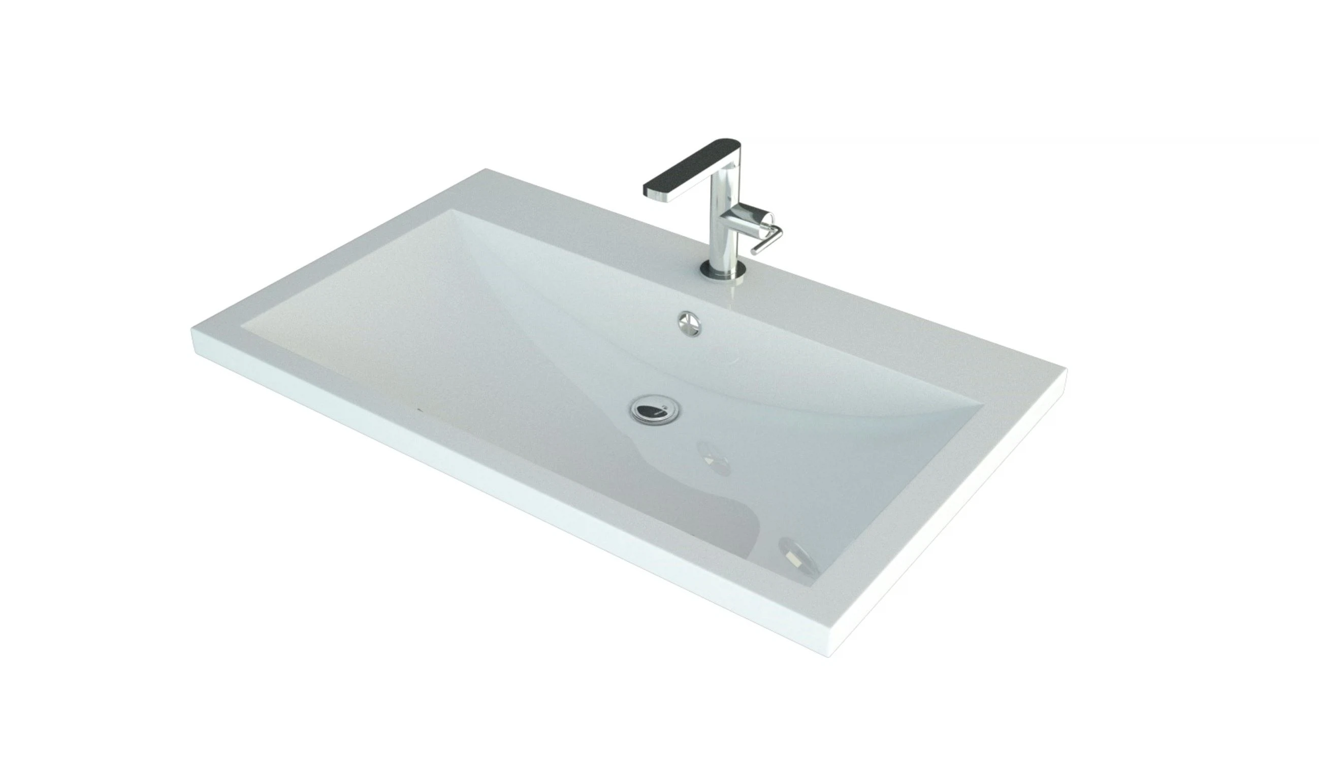 Изображение товара Раковина Alice 80 от Madera с гелькоутом для ванной комнаты