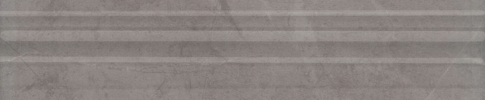 Изображение товара Бордюр керамический Гранд Пале серый глянцевый 25x5,5x1,8 Kerama Marazzi