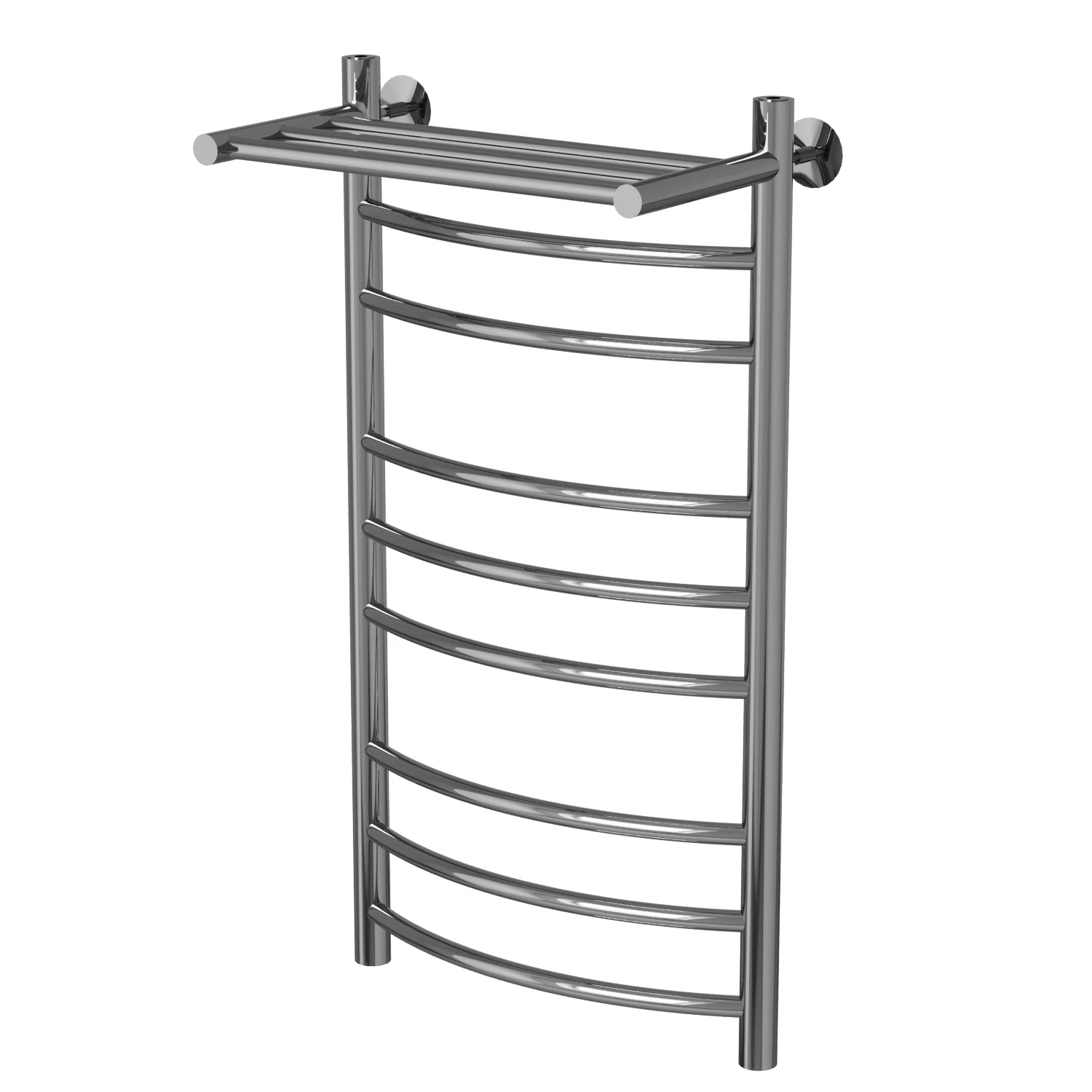 Изображение товара Водяной полотенцесушитель MIXLINE CAPELLA 80х40 с полкой из нержавеющей стали