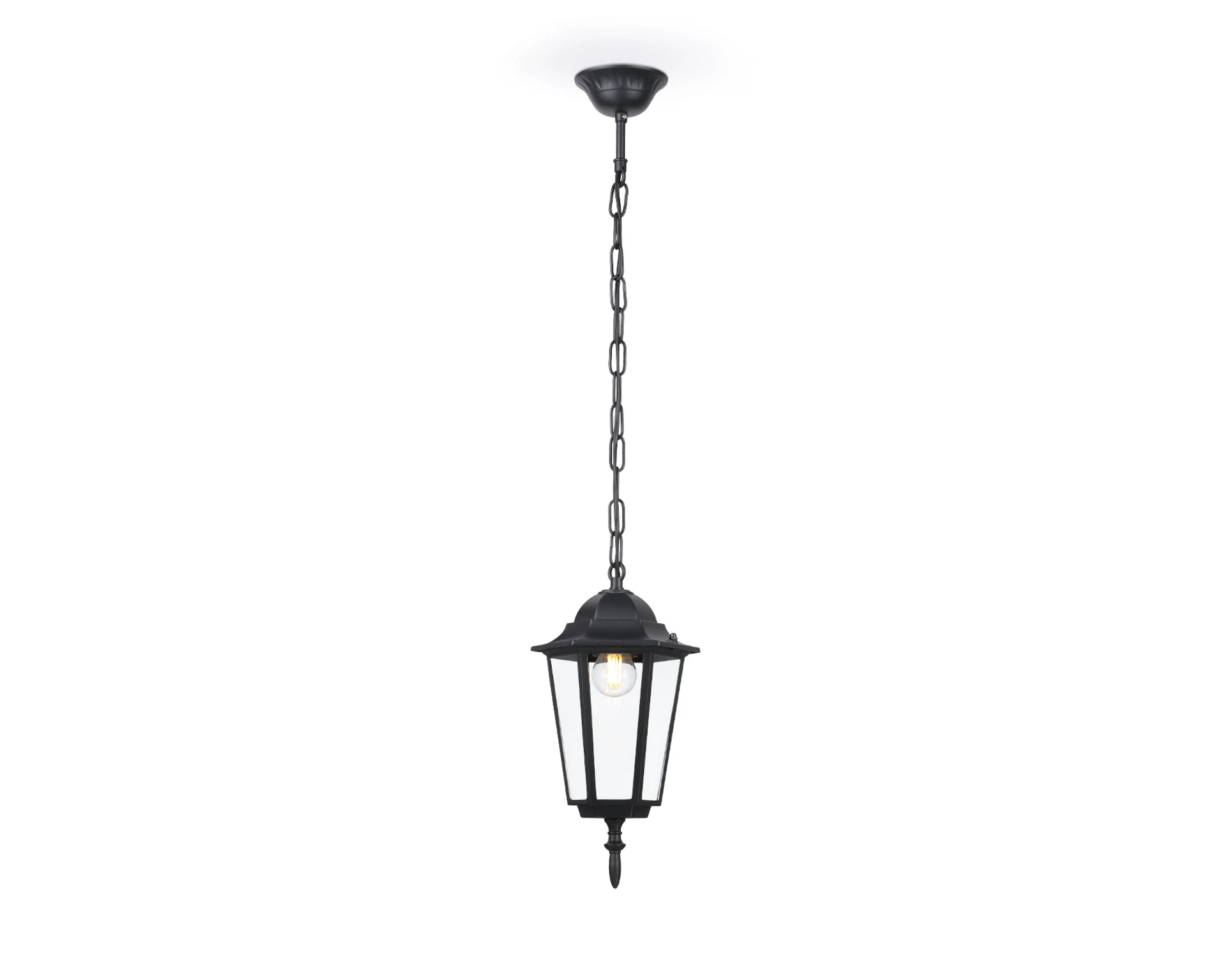 Изображение товара Светильник уличный подвесной ST2029 AMBRELLA LIGHT черный/прозрачный IP54 E27 max 40W D150*780