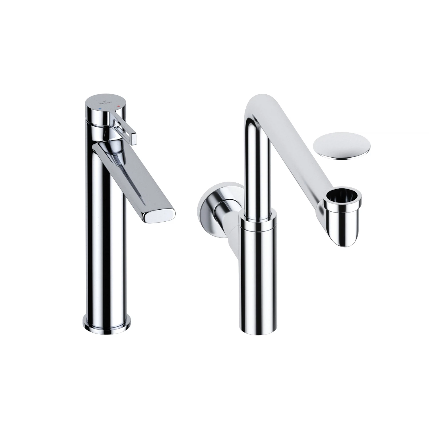 Изображение товара Рычажный смеситель для умывальника Wellsee ONCE! and forever Хром , 201000116