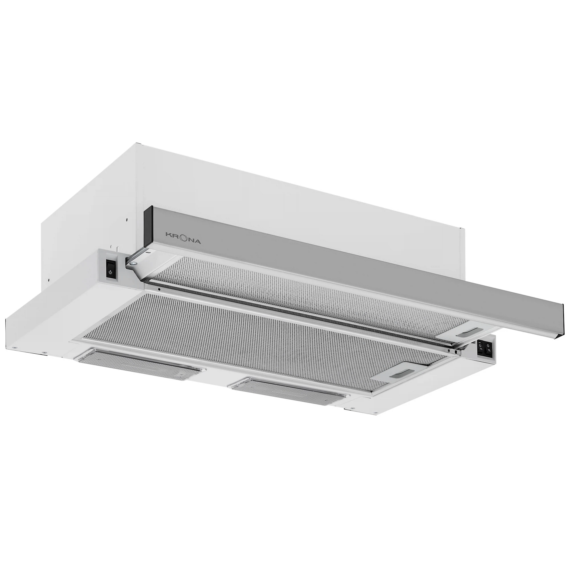 Изображение товара Встроенная кухонная вытяжка KRONA VENDY 600 INOX 60 см с бесшовной сборкой