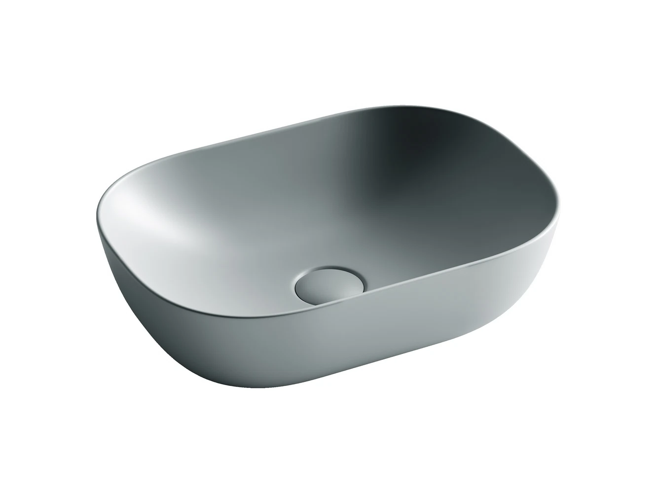 Изображение товара Накладная прямоугольная раковина Element Антрацит Матовый 455x325мм