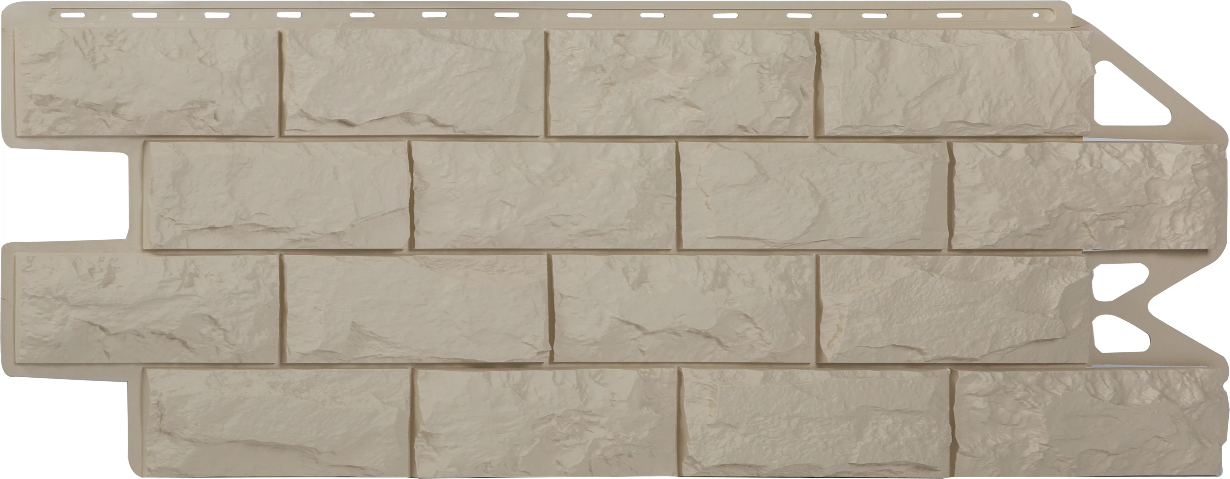 Изображение товара Панель фагот кремовый ЭКО 1,02 х 0,43м фасадные панели для отделки