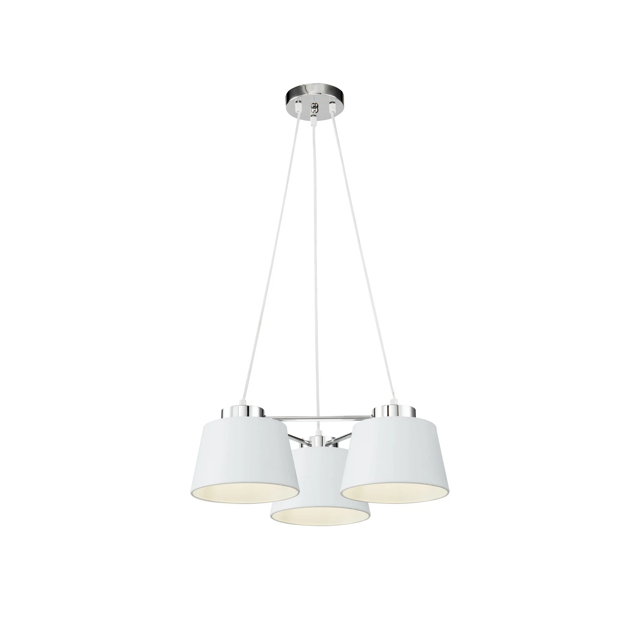 Изображение товара Подвесной светильник Barbara FR5004PL-03CH металлик белый классический дизайн