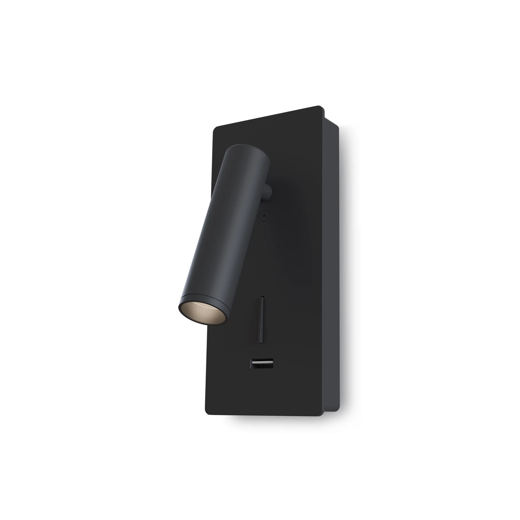 Изображение товара Настенный светильник бра Maytoni Mirax LED черный с выключателем и USB
