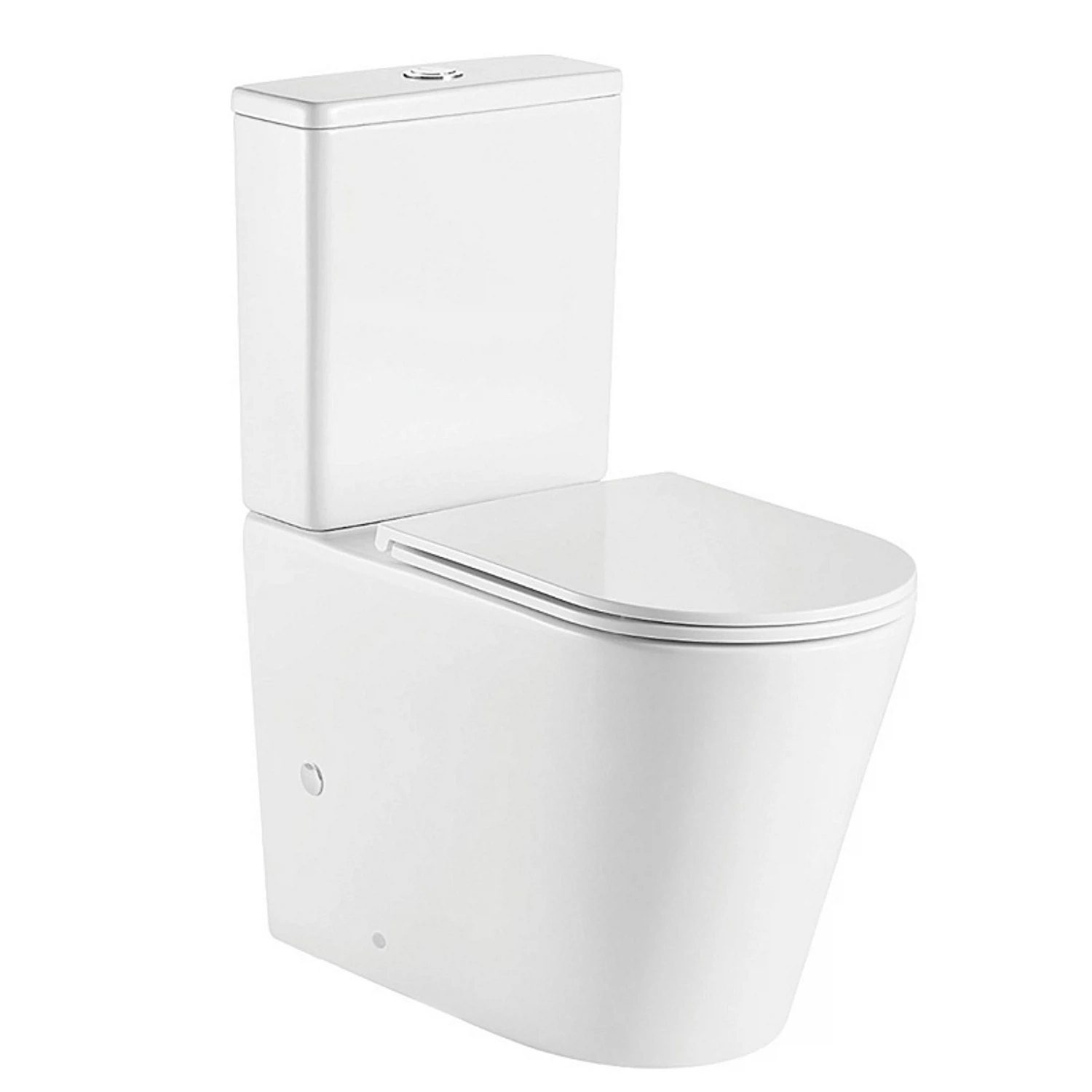 Изображение товара Унитаз напольный с бачком безободковый с быстросъемным сиденьем микролифт Azario Vetro AZ-2149-UQ1