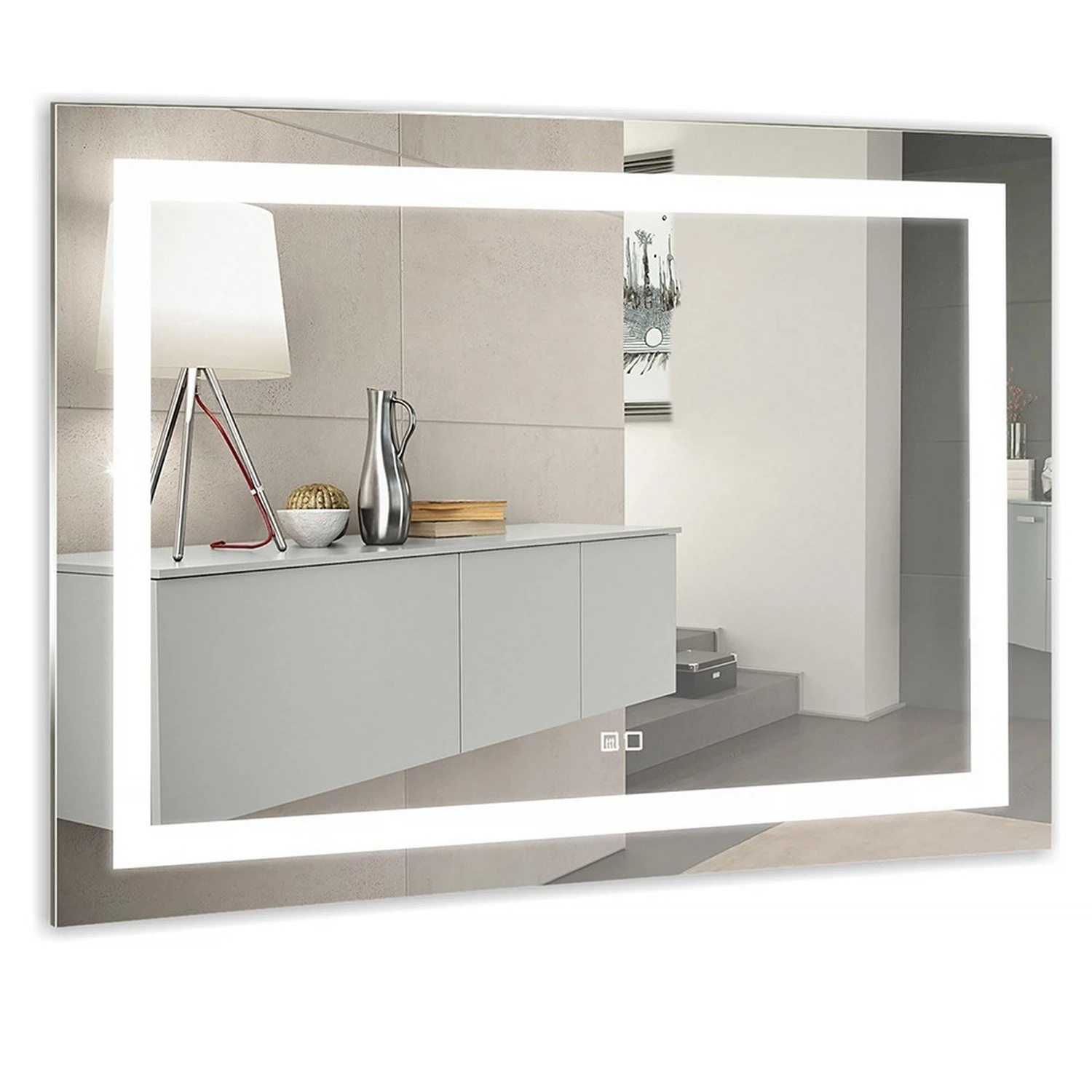Изображение товара Зеркало MIXLINE Ливия-2 800*600 с подсветкой и подогревом