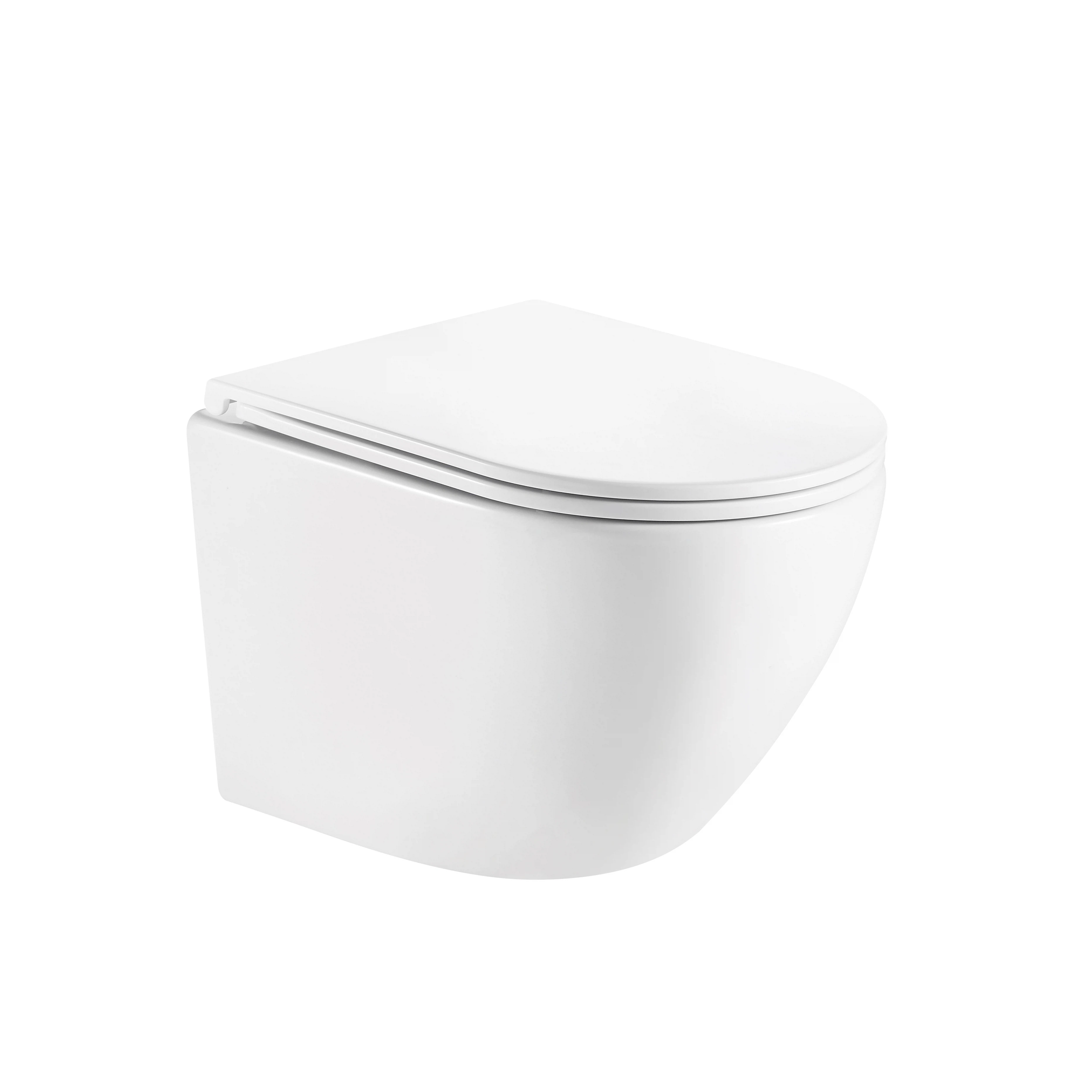 Изображение товара Унитаз подвесной K505 безободковый, сиденье тонкое ДП, крепления