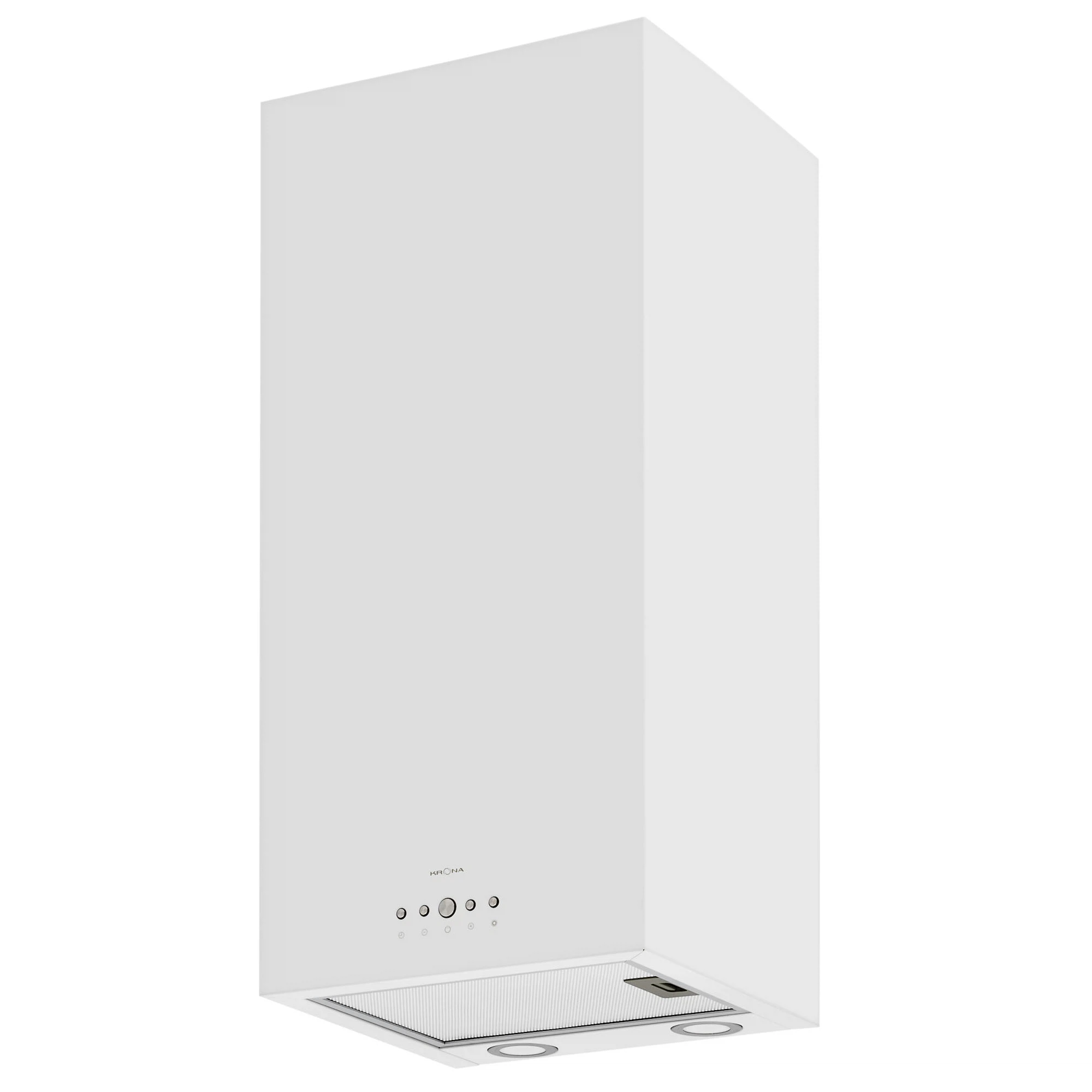Изображение товара Вытяжка кухонная KRONA DITA R 400 WHITE PB – стильная пристенная модель 40 см