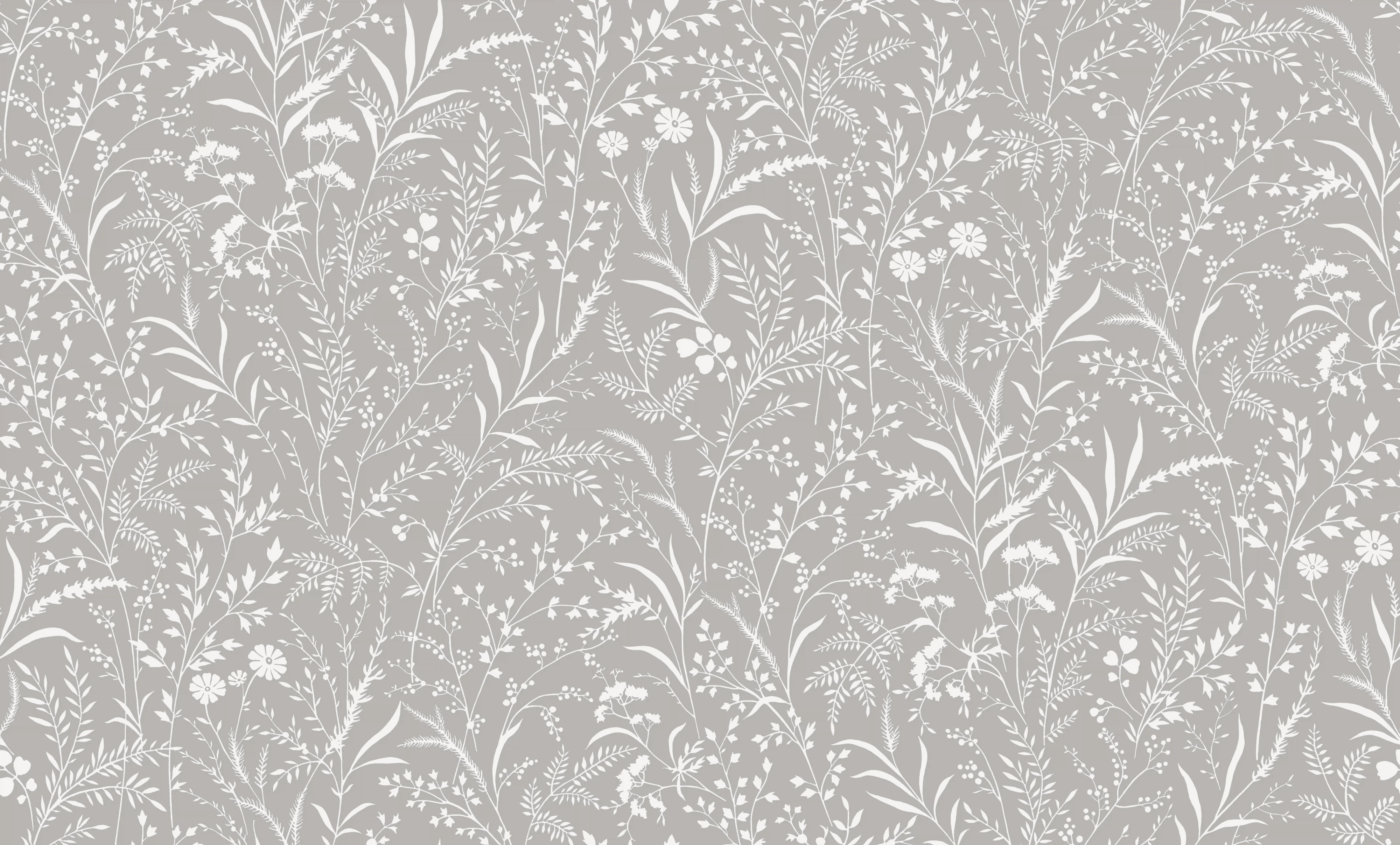 Изображение товара Флизелиновые обои WallSecret Basic Herbal серые 10,05x1,06м