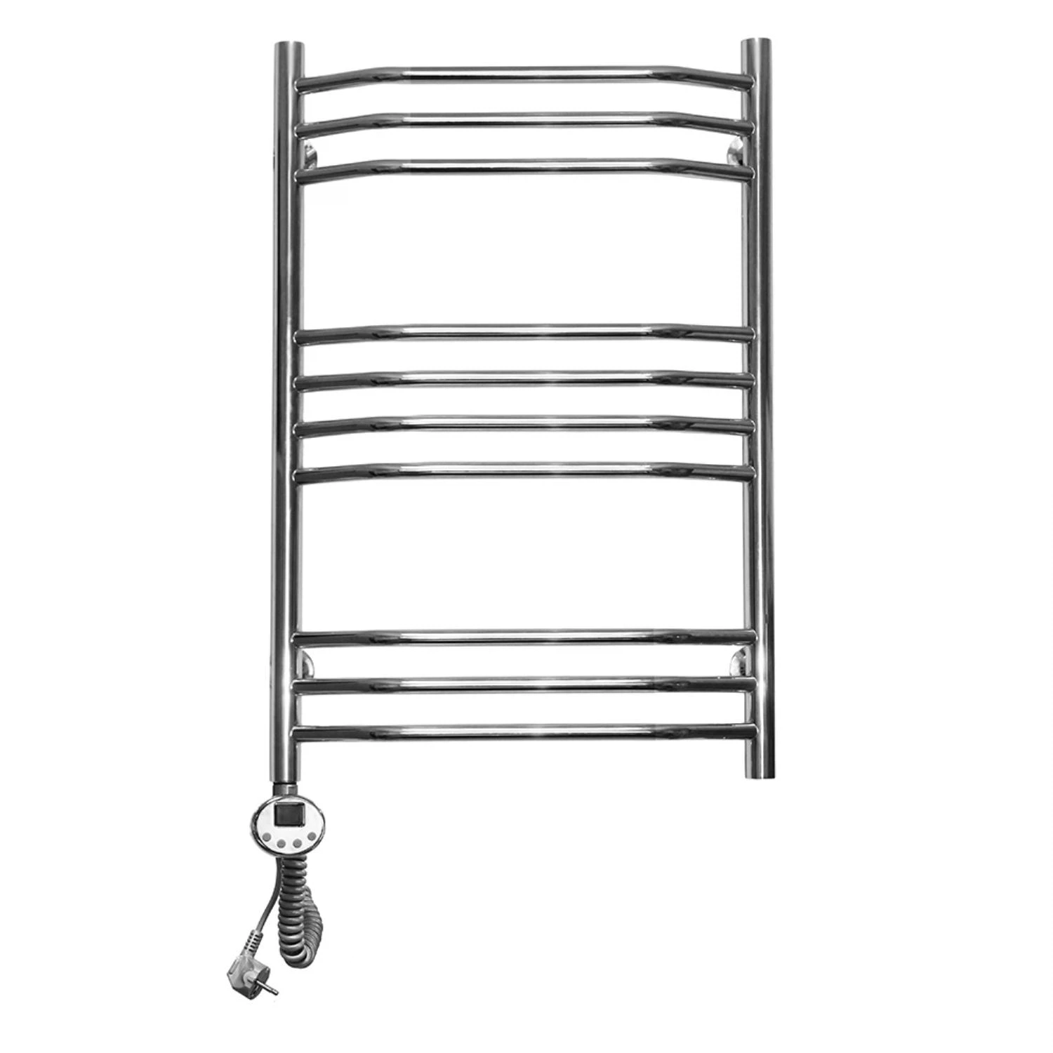 Изображение товара Электрический полотенцесушитель Лаура П10 500x800 из нержавеющей стали